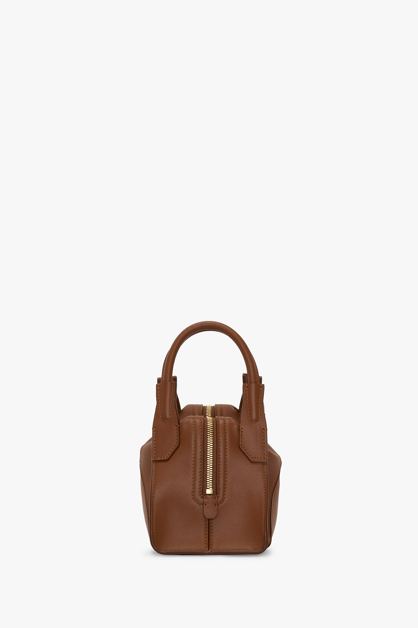 Victoria Plié Mini Bag Tan Soft Calf Leather