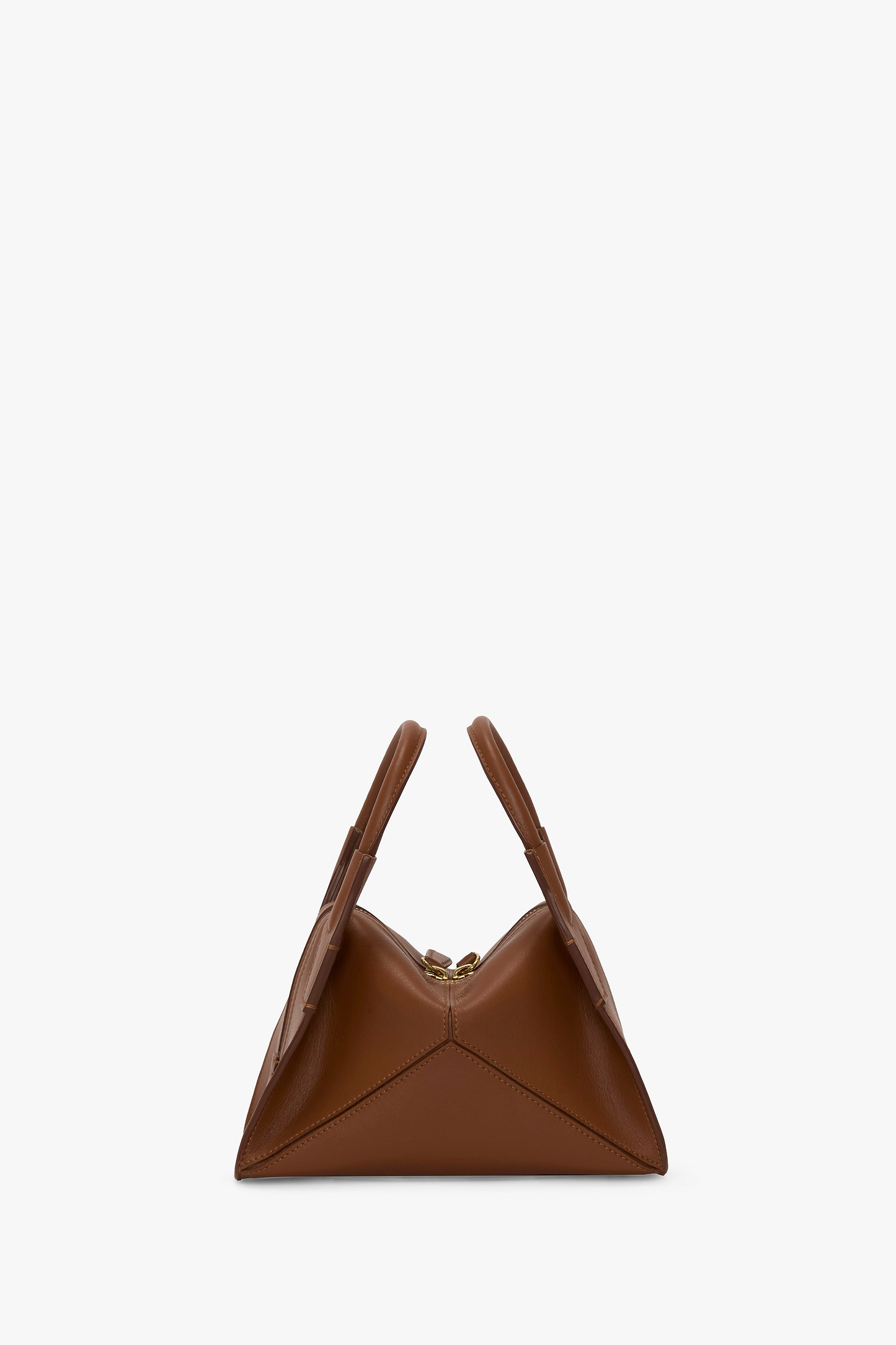 Victoria Plié Mini Bag Tan Soft Calf Leather