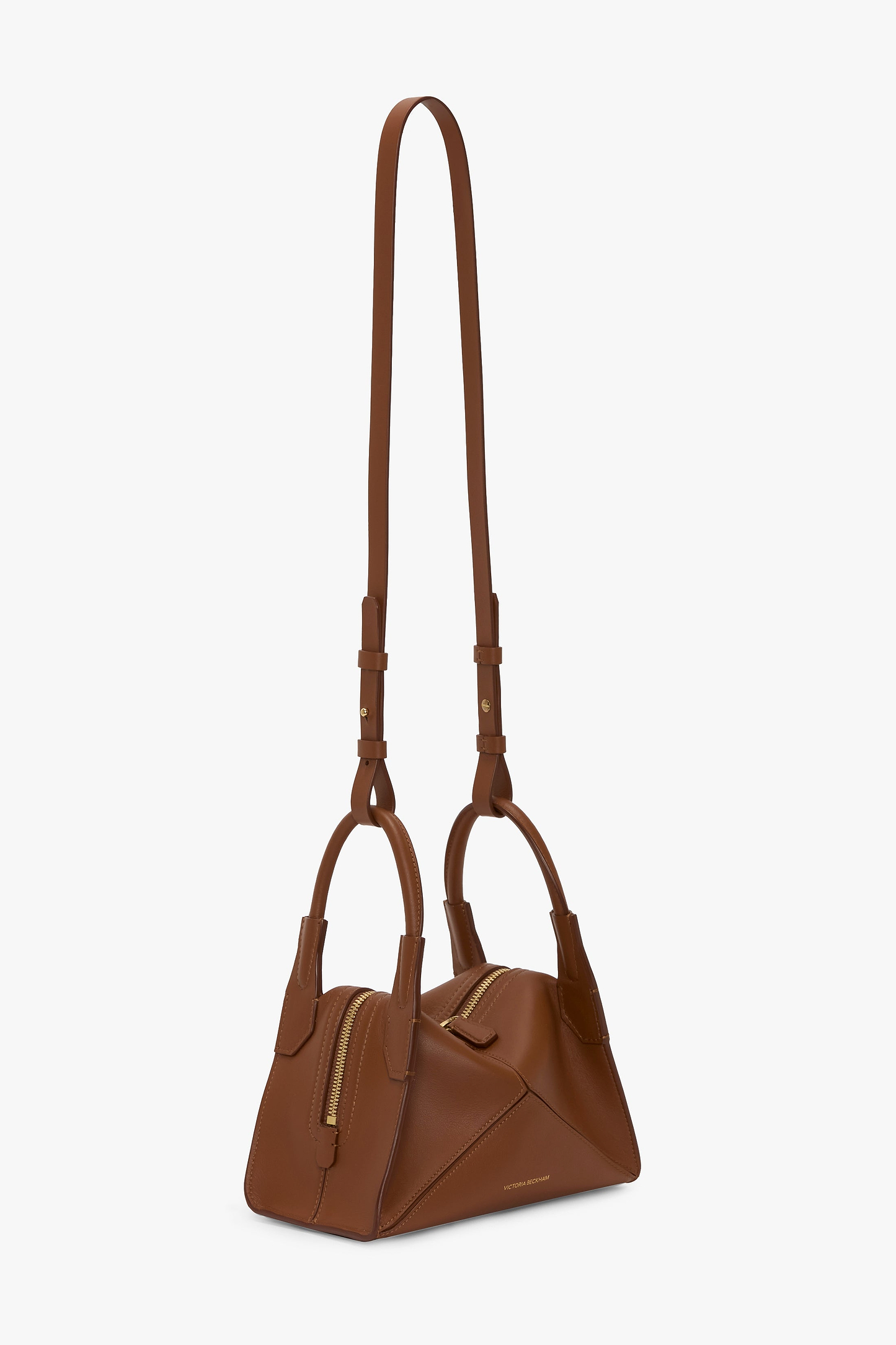 Victoria Plié Mini Bag Tan Soft Calf Leather