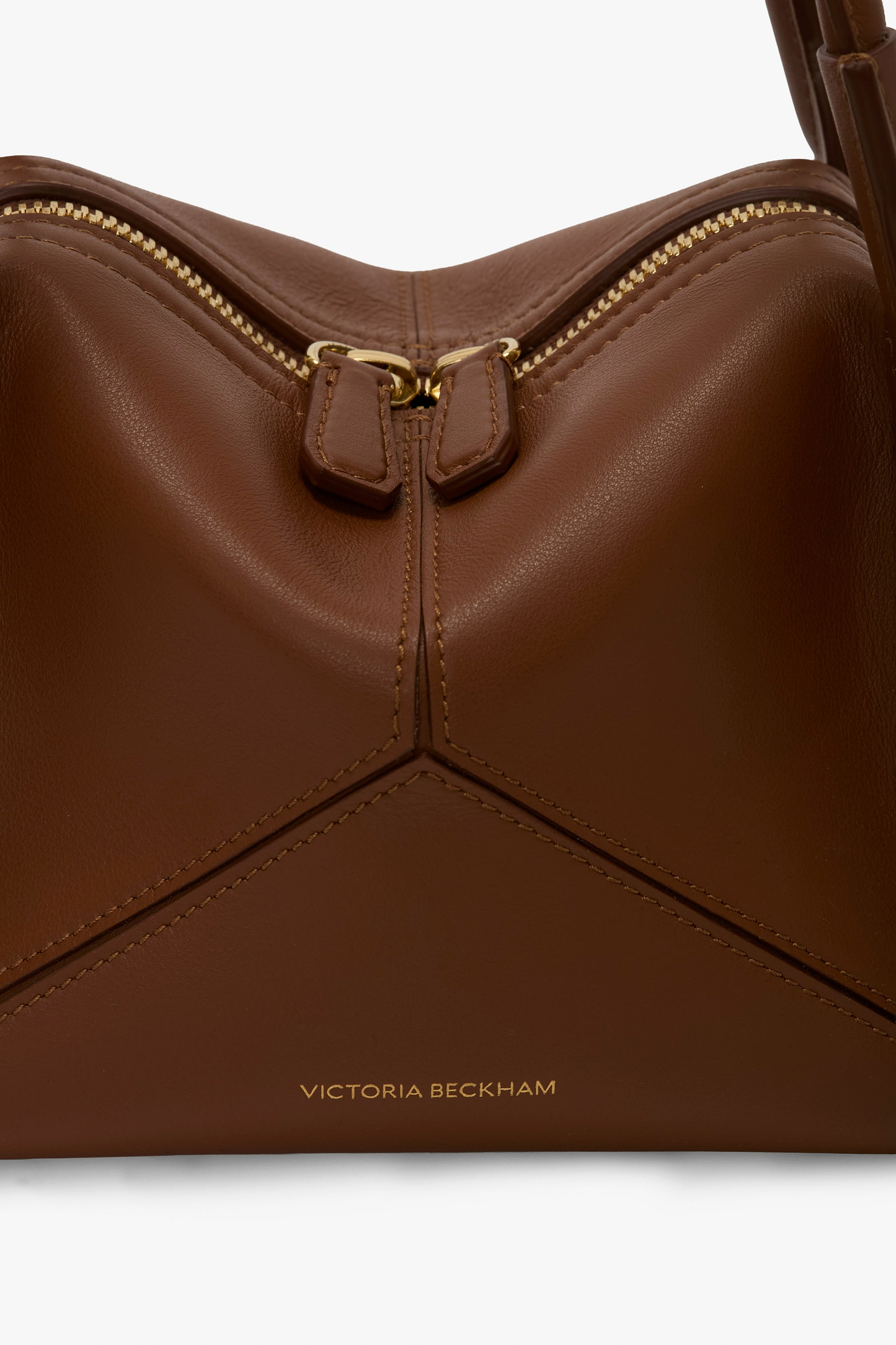 Victoria Plié Mini Bag Tan Soft Calf Leather