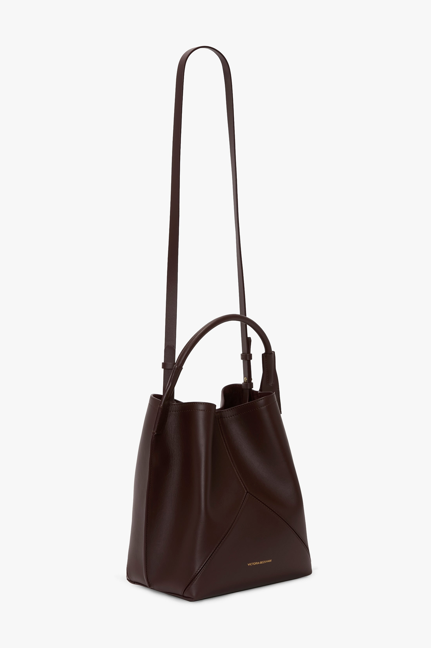 Victoria Bucket Burgundy Soft Calf Leather