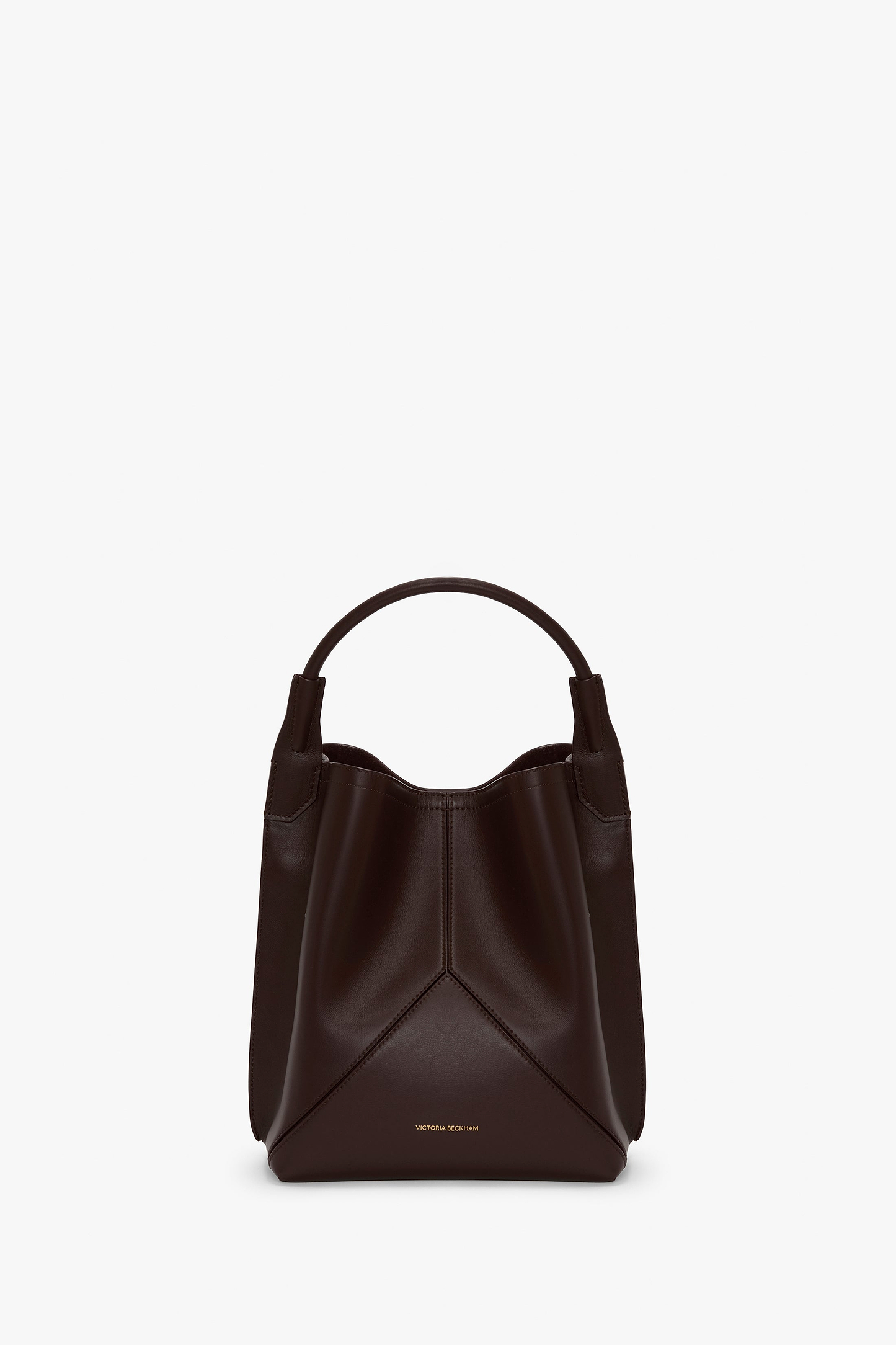 Victoria Bucket Burgundy Soft Calf Leather