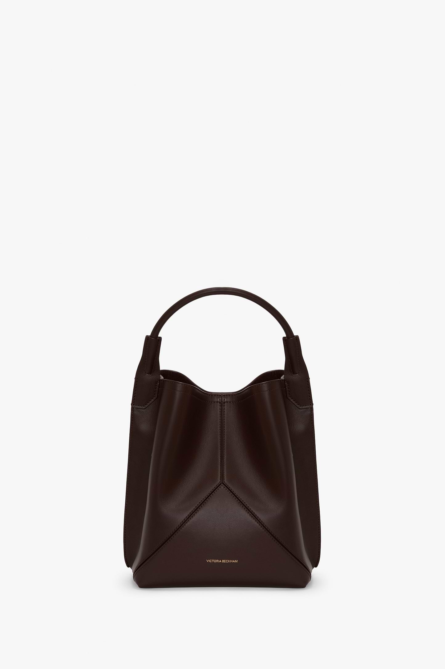 Victoria Bucket Burgundy Soft Calf Leather