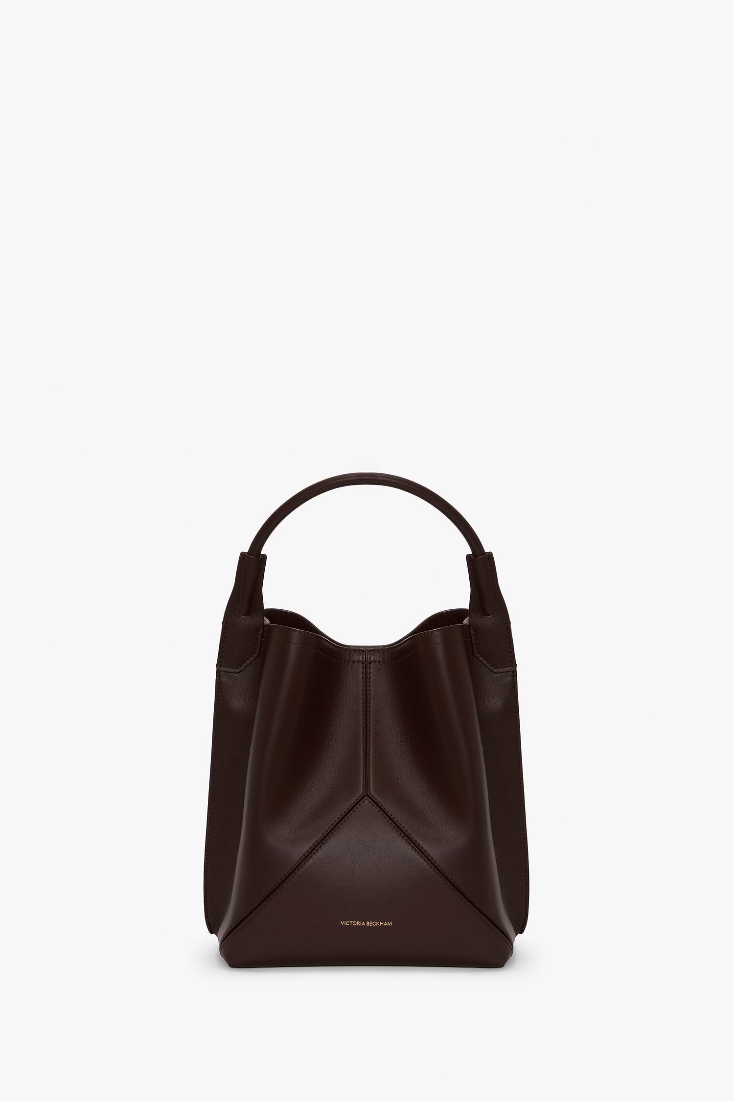Victoria Bucket Burgundy Soft Calf Leather