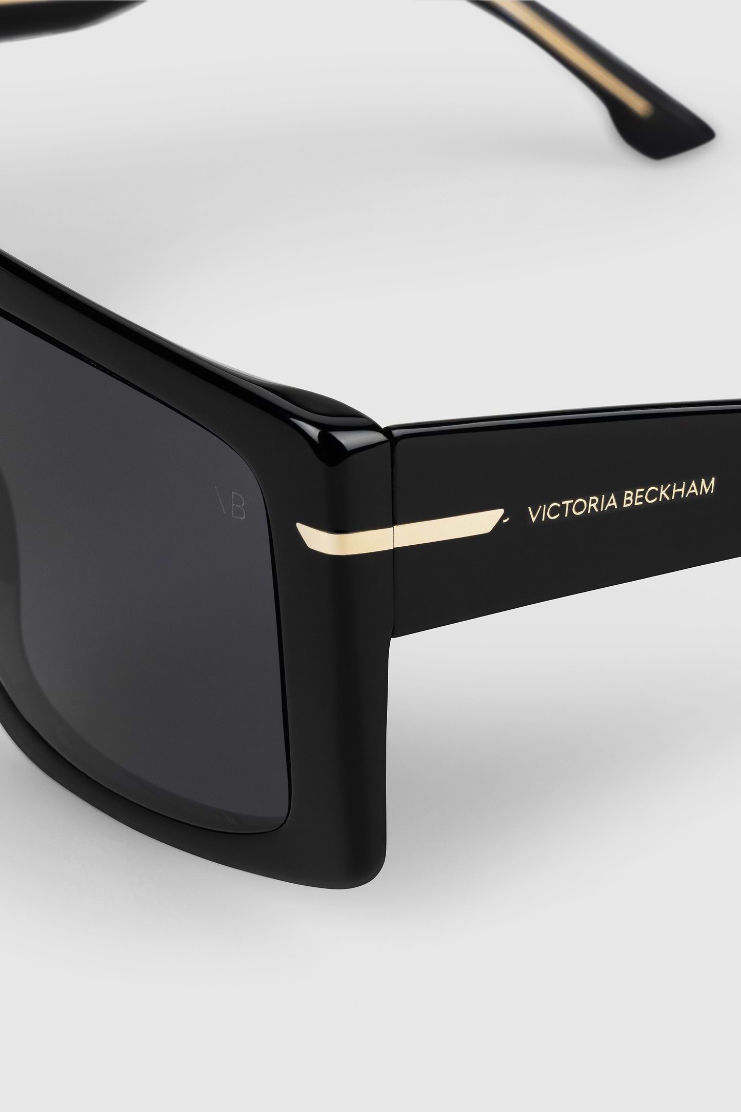 Oversized Flat Top Frame In Black