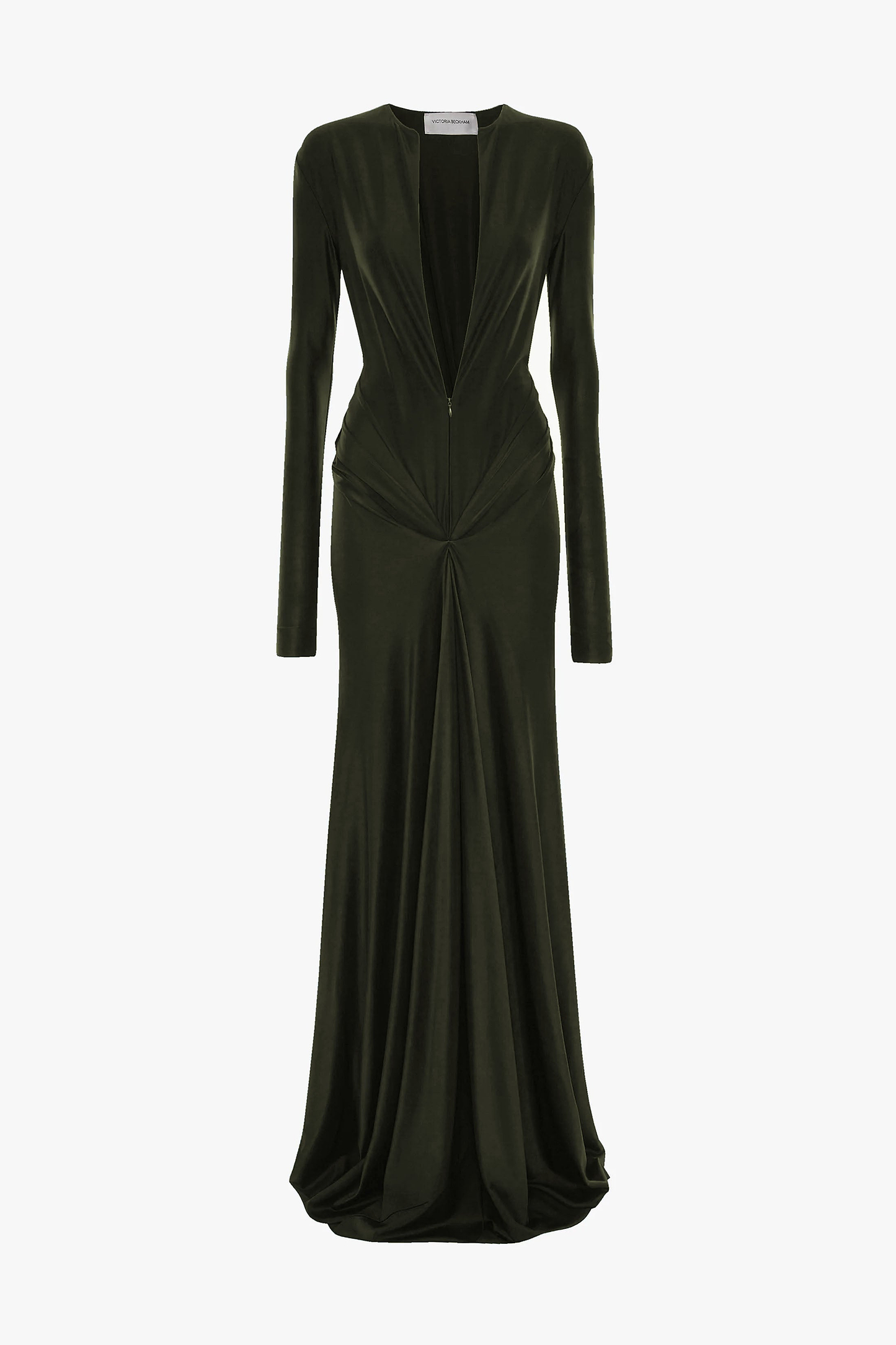 Aida Gown In Dark Green