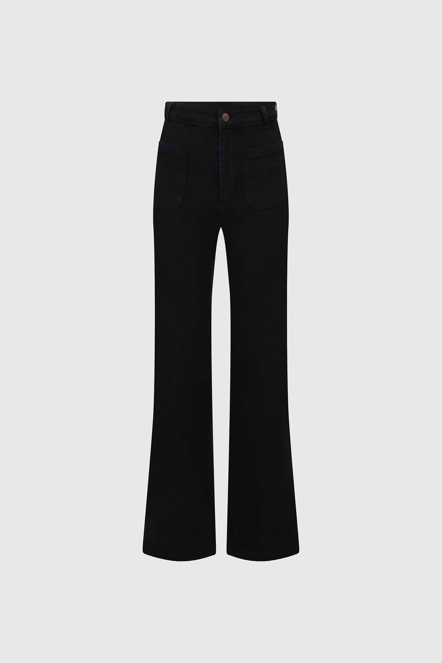 Alina Stretch Jean In Washed Black