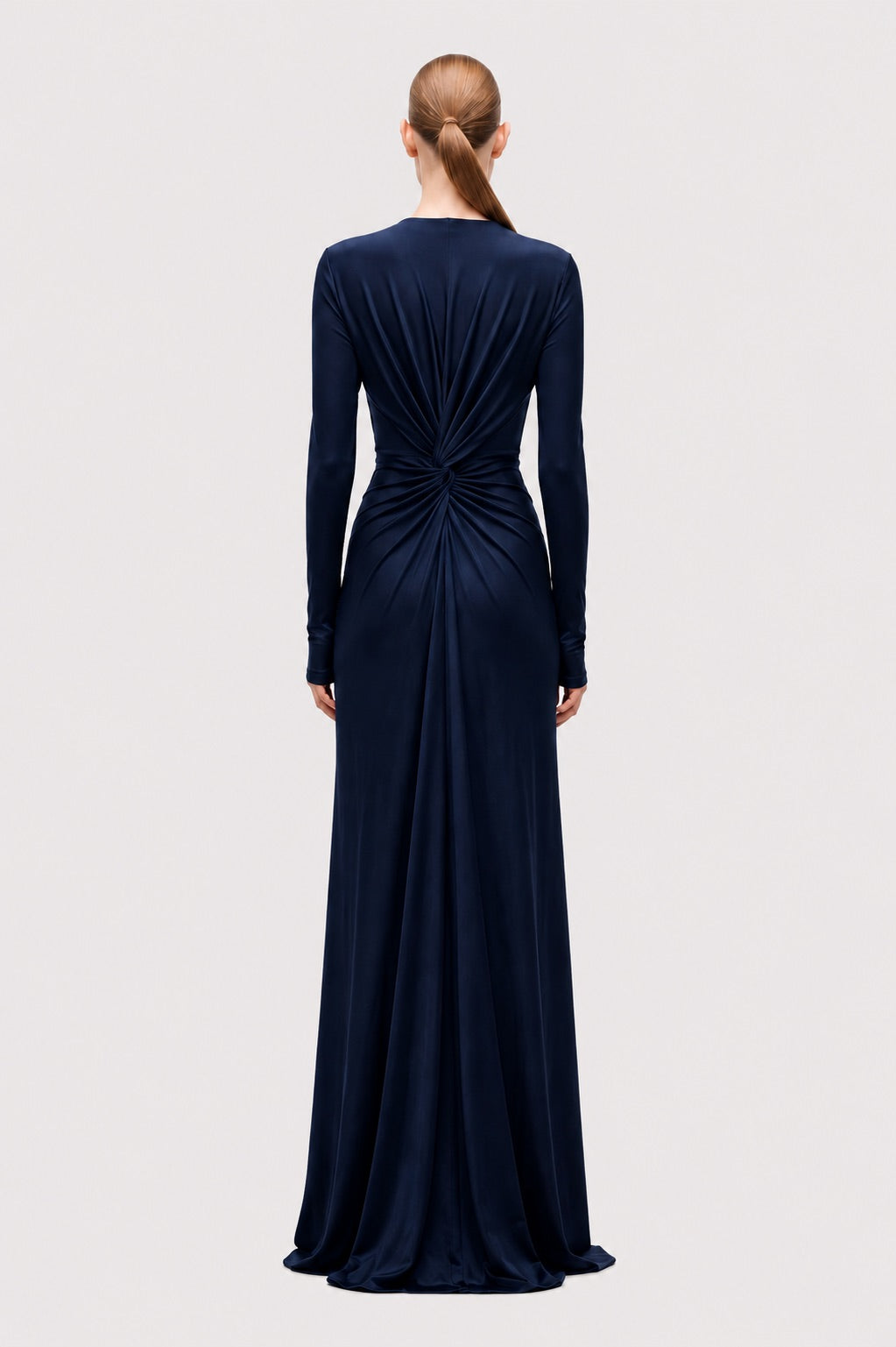Aida Gown In Navy