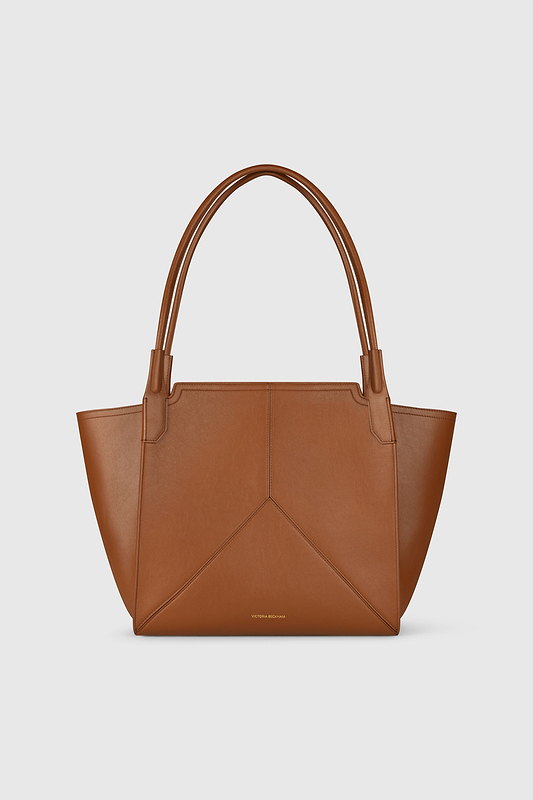 Victoria Tote Tan Soft Calf Leather