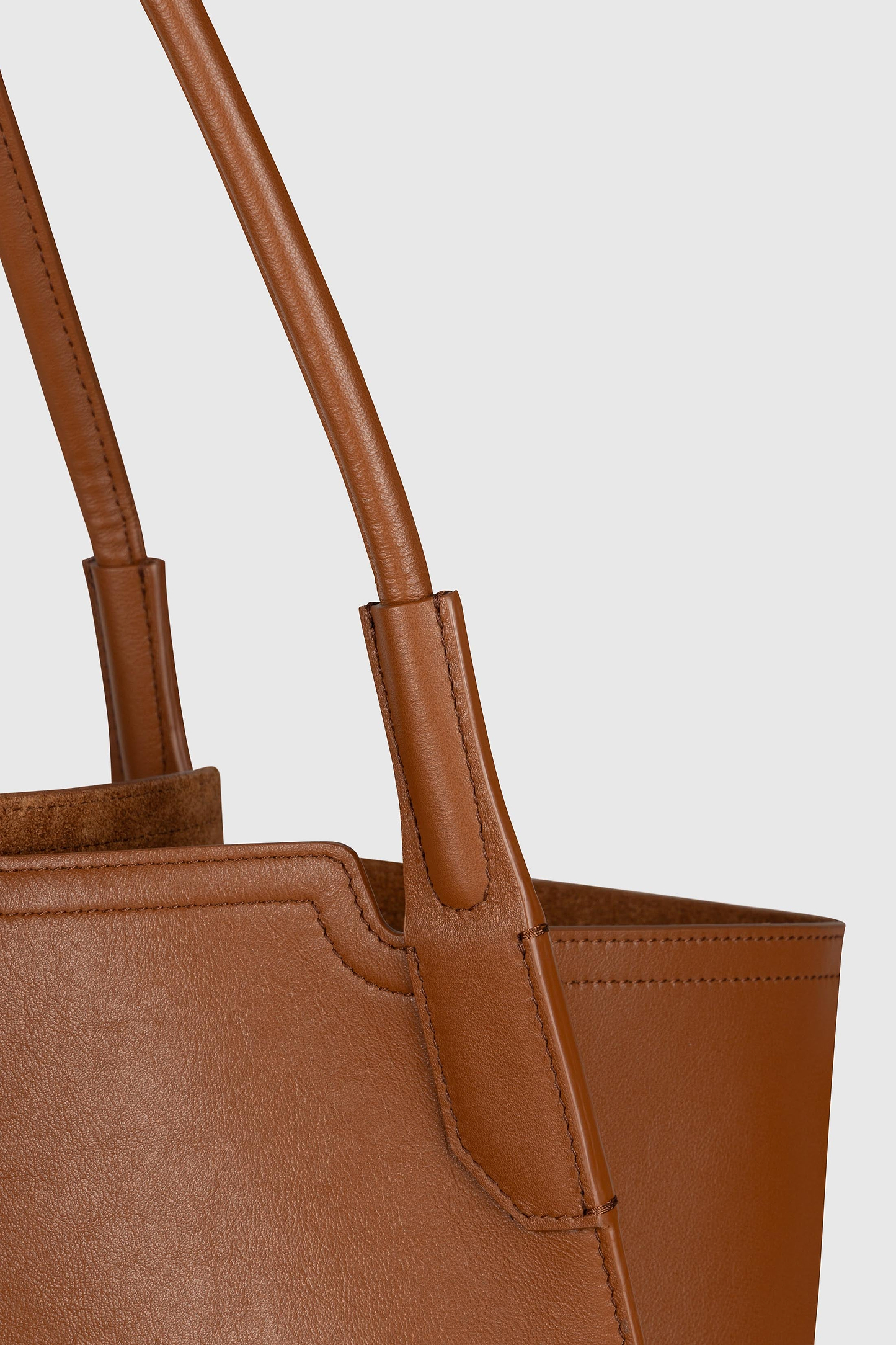 Victoria Tote Tan Soft Calf Leather