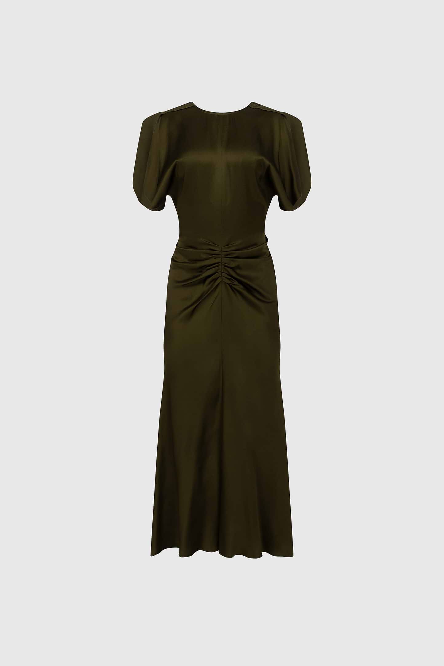 Bela Midi Dress In Green