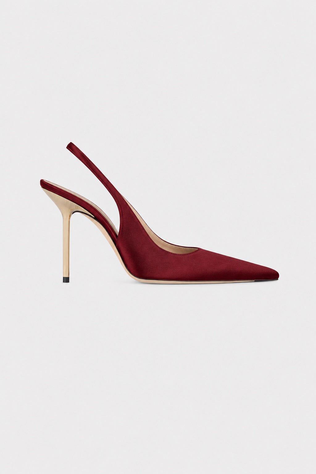 Portofino Slingback 100 Burgundy Satin