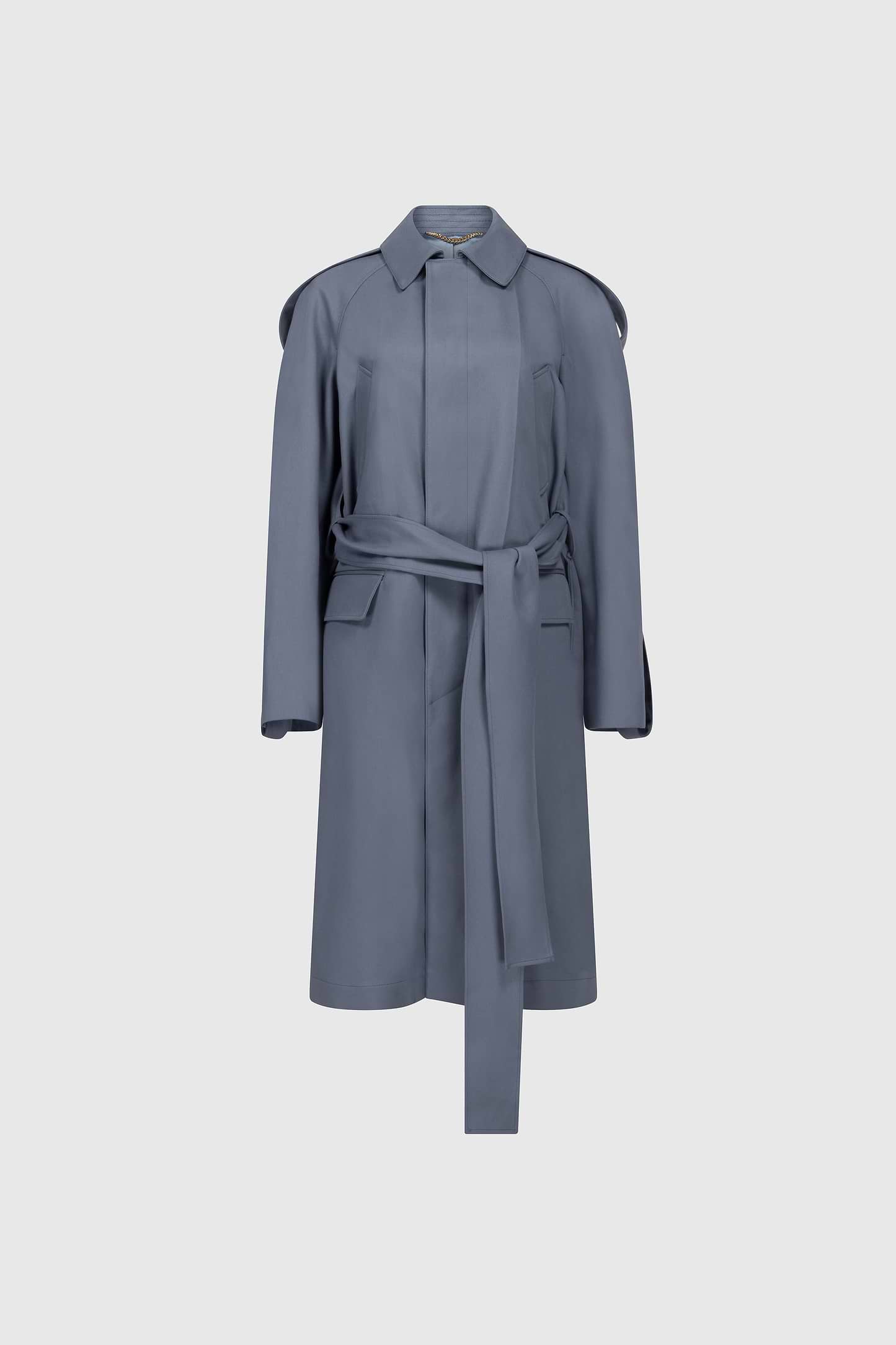 Car Coat In Blue