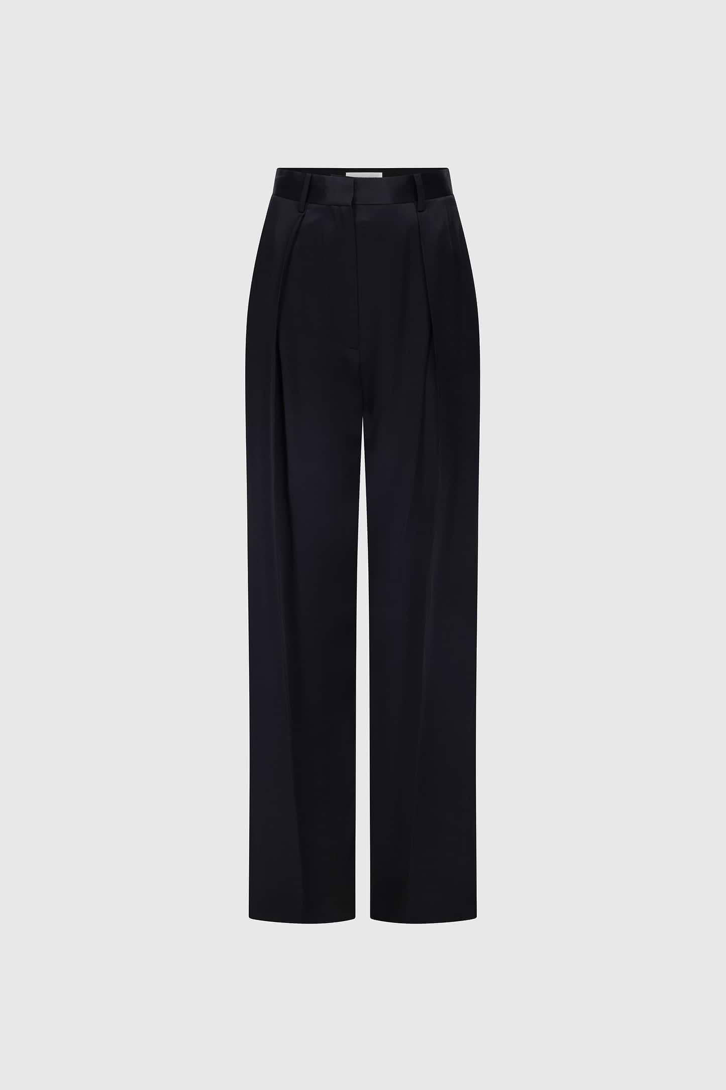Cecilia Trouser In Dark Navy