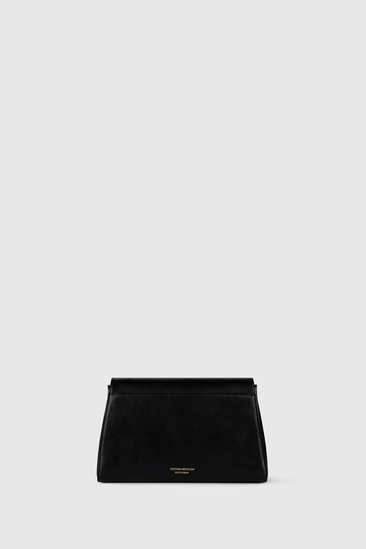 Dorian Trapeze Bag Black Shiny Calf Leather