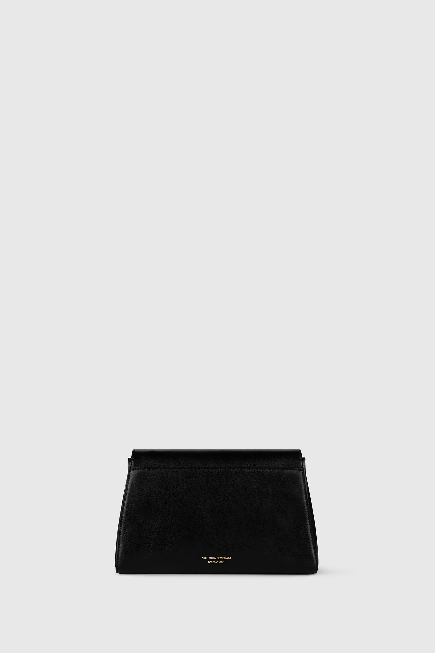 Dorian Trapeze Bag Black Shiny Calf Leather