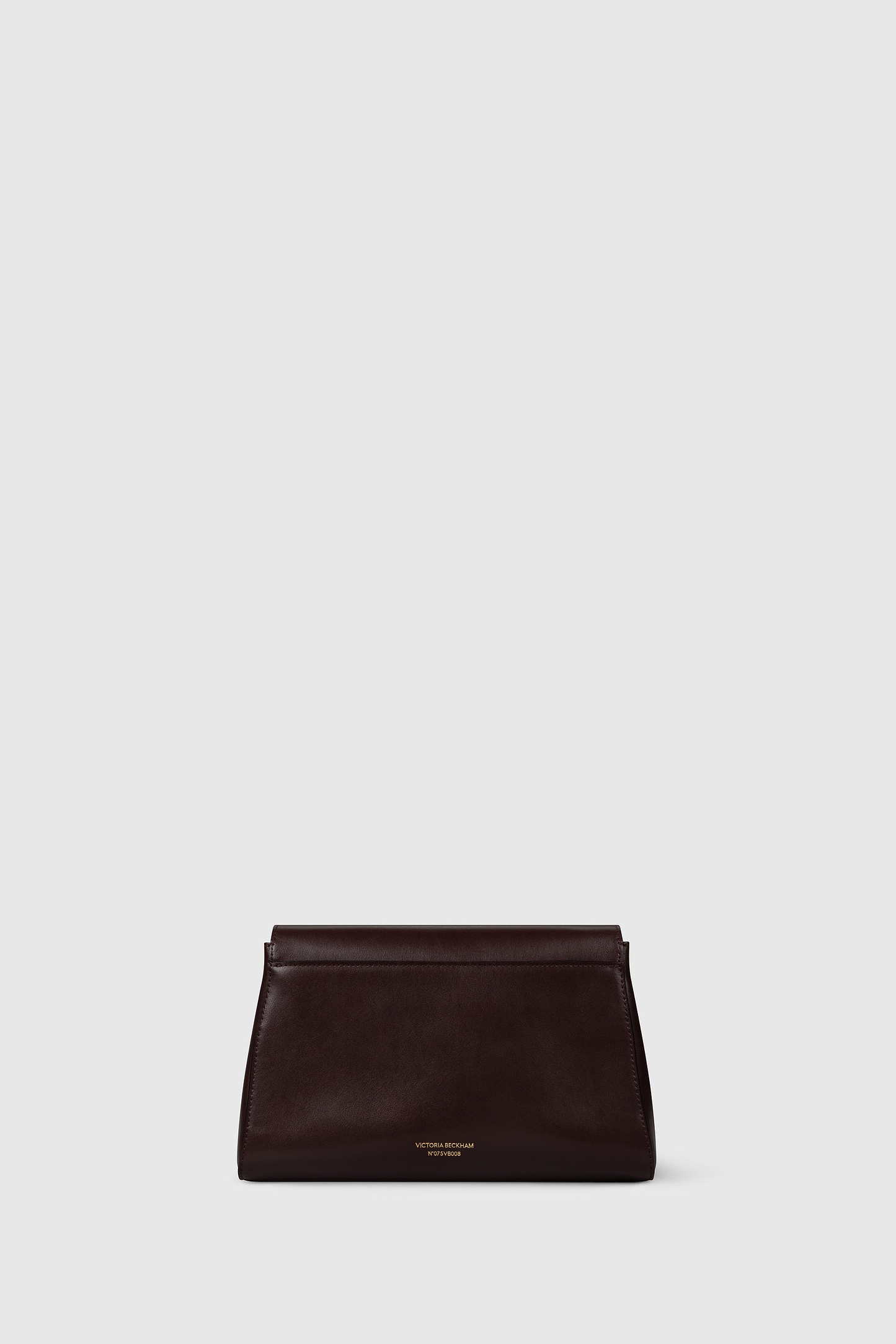 Dorian Trapeze Bag Burgundy Shiny Calf Leather