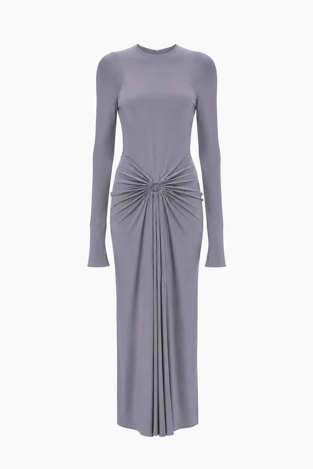 Frances Midi Dress In Lilac
