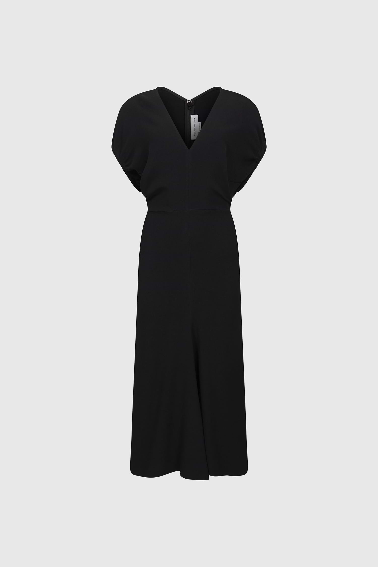 Edith Midi Dress In Black