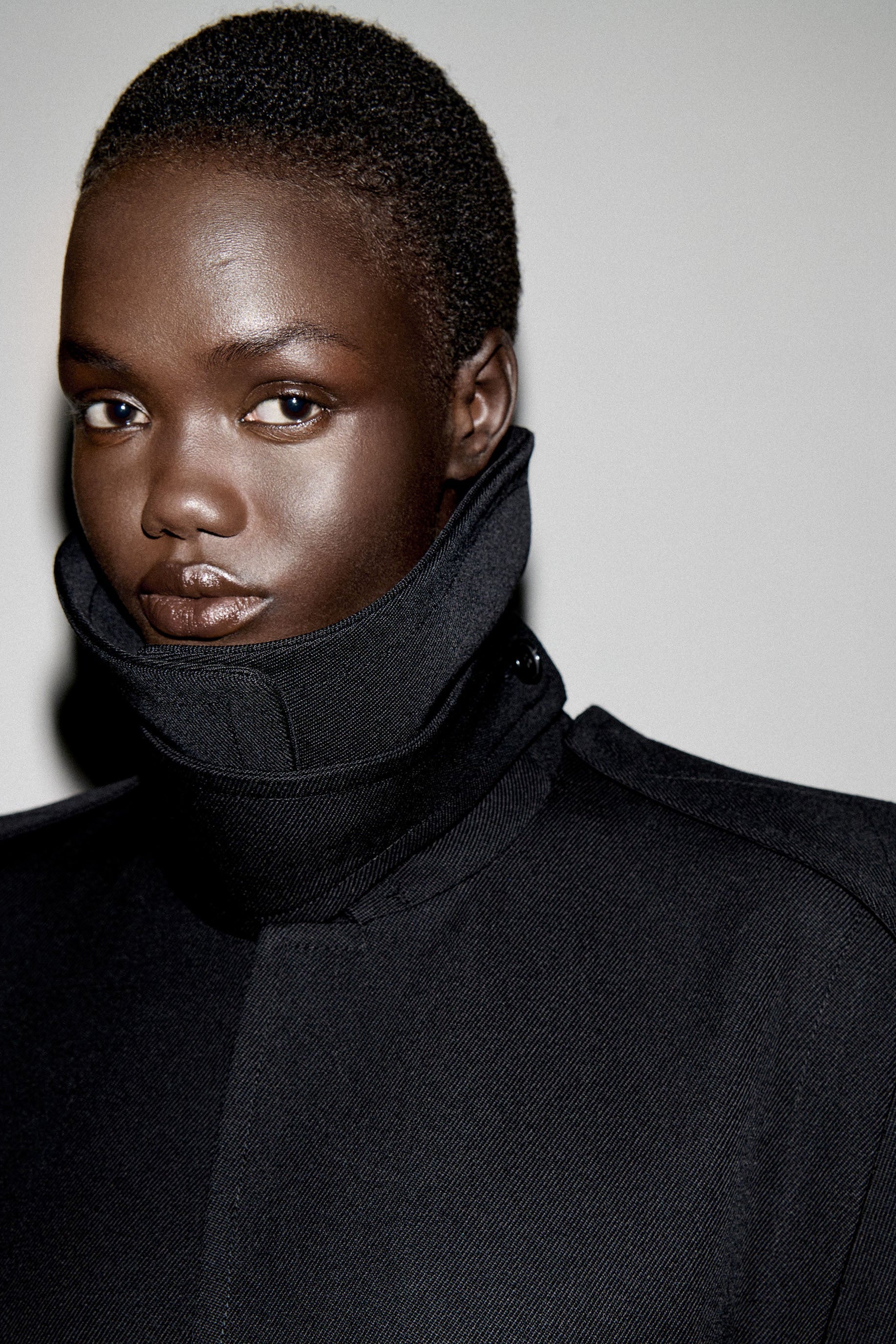 Philippa Trench Coat In Black