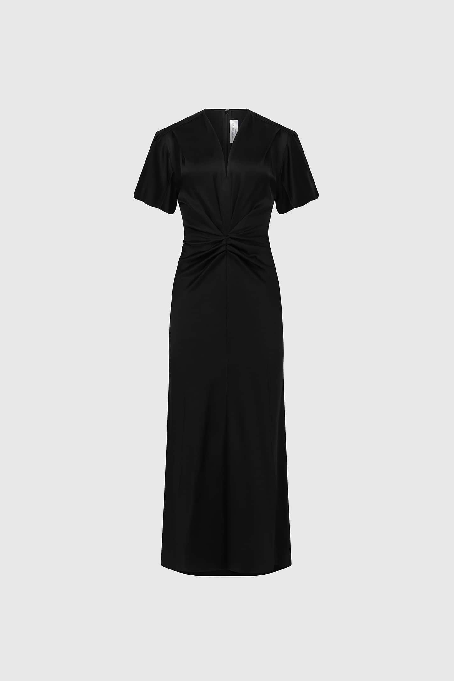 Eve Midi Dress In Black