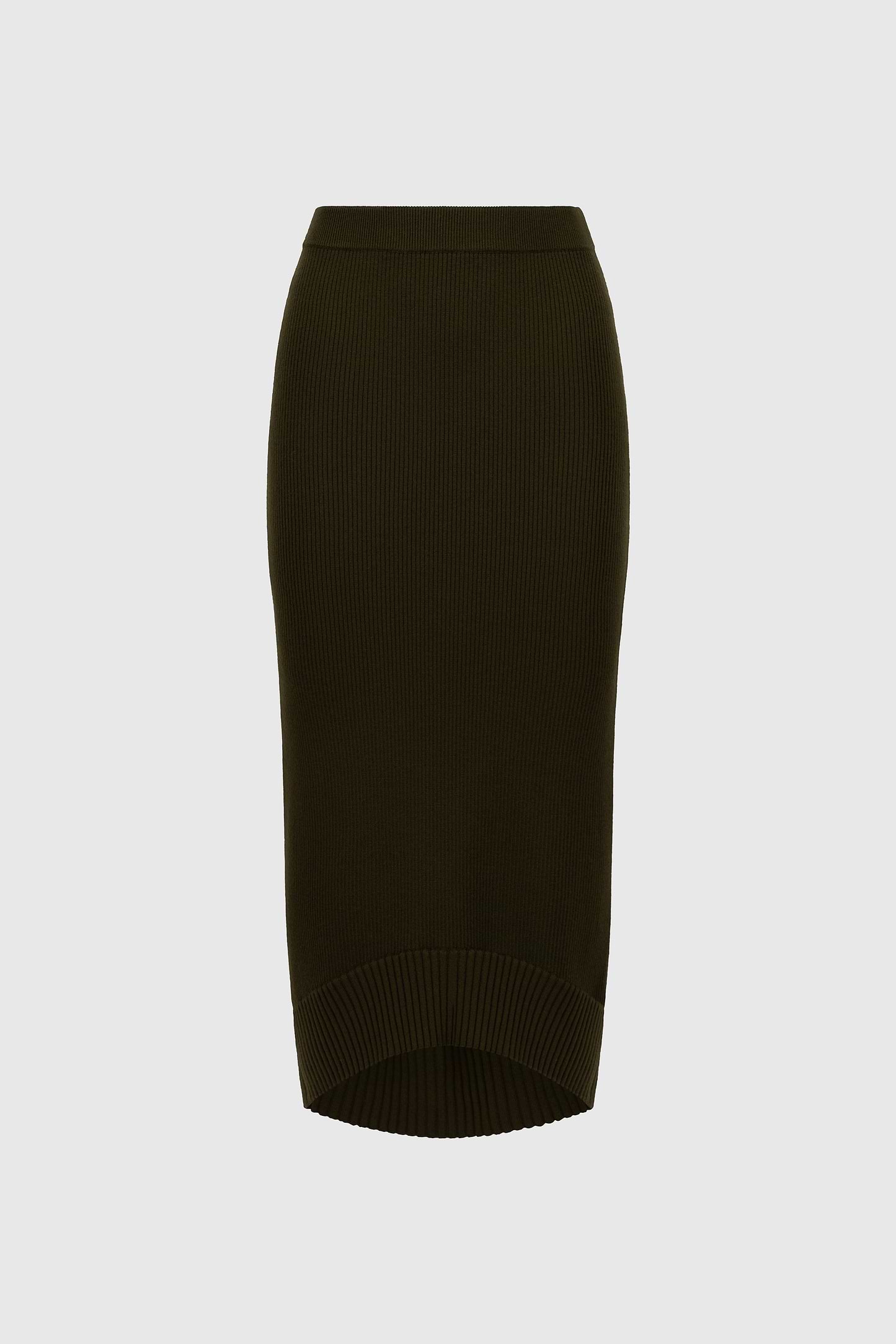 Fitted Skirt In Green