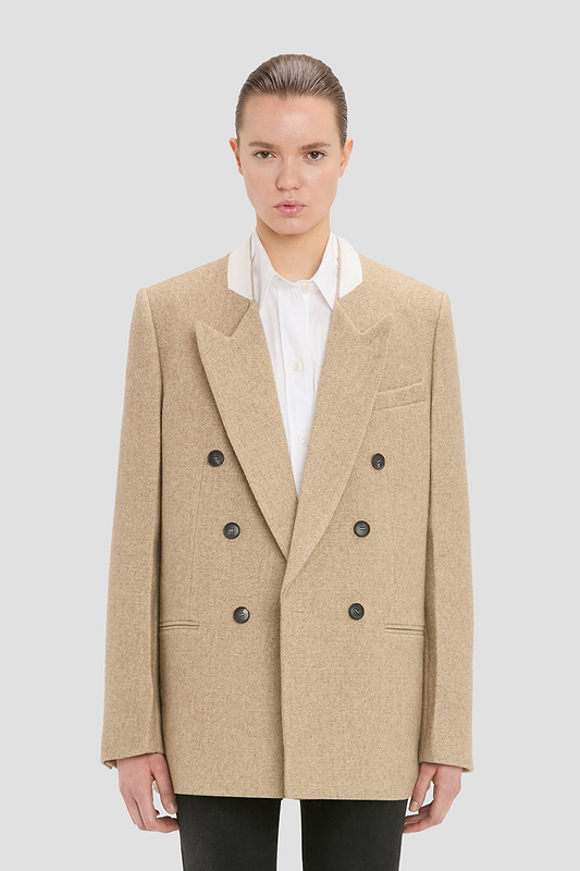 Beatrice Jacket In Camel Melange