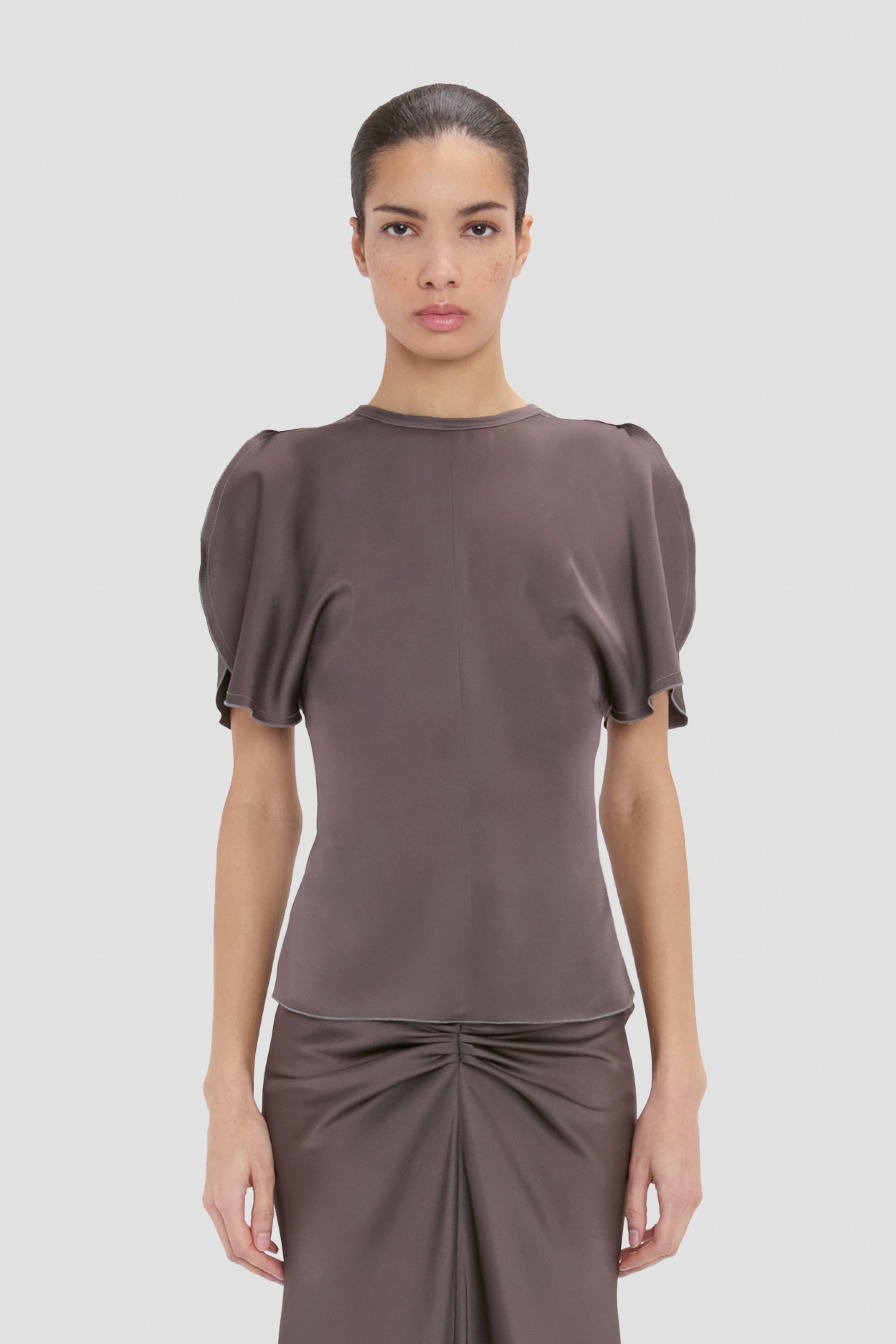 Bela Top In Grey