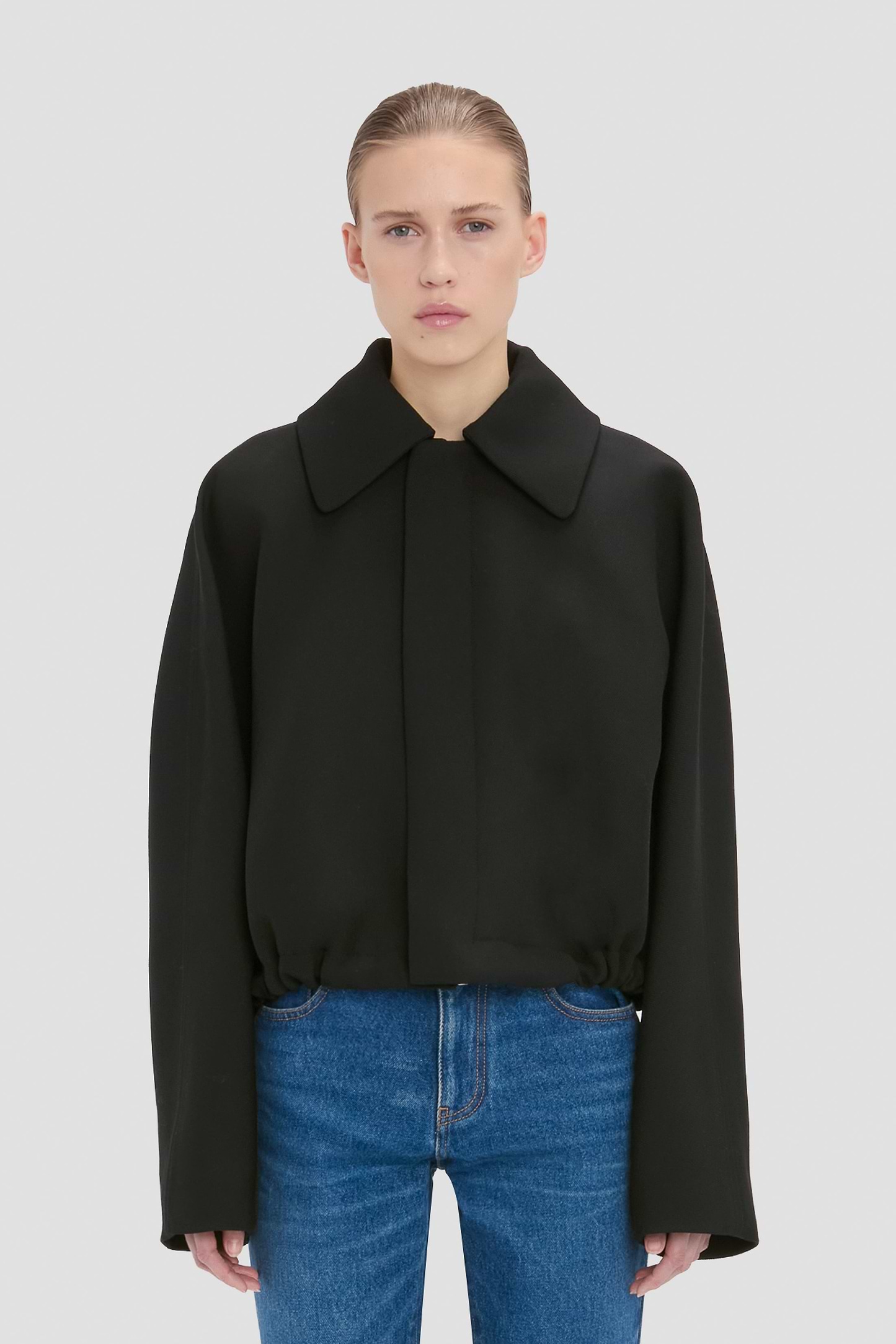 Arden Bomber Jacket In Black