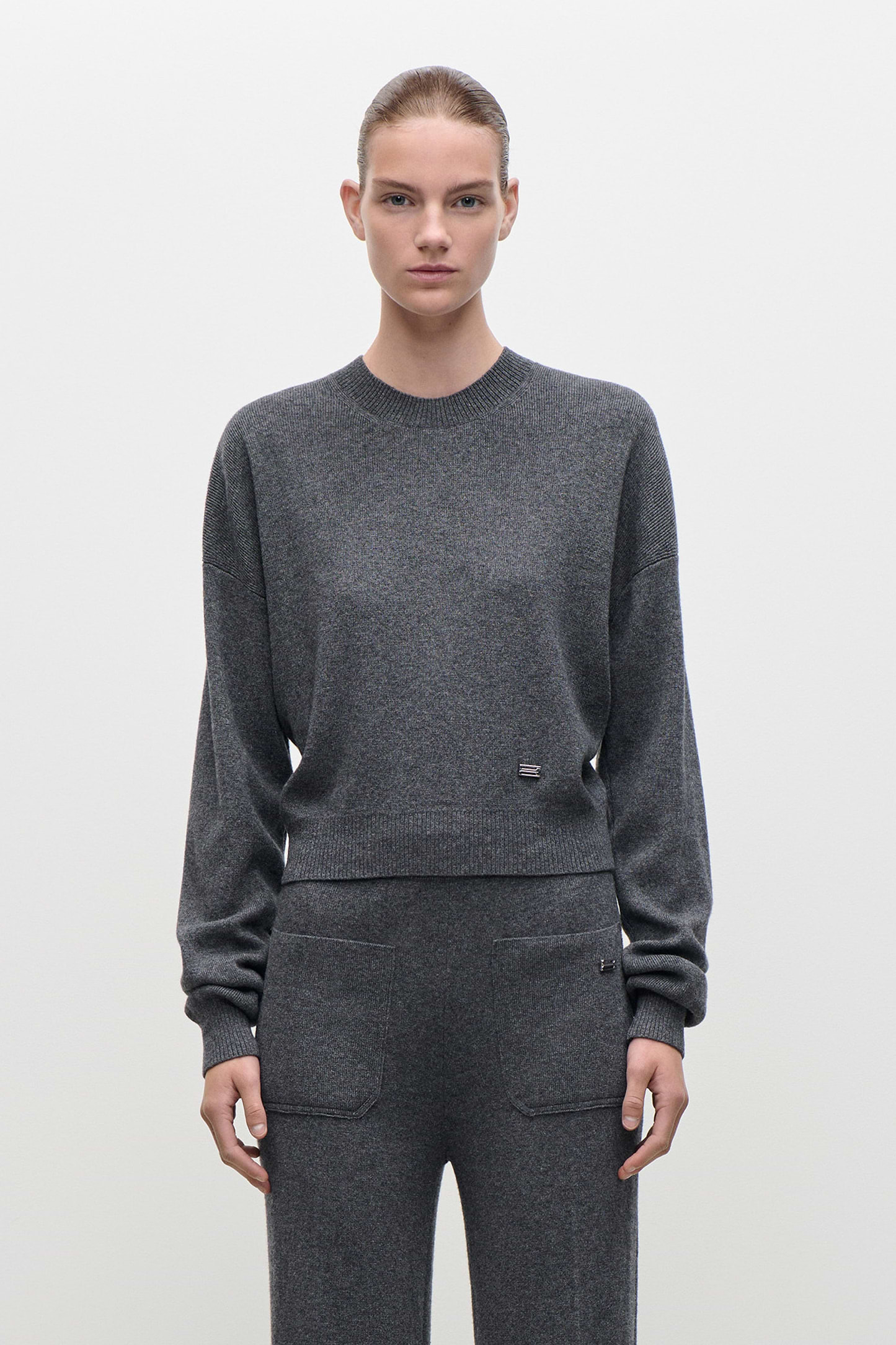 Luna Jumper In Dark Grey