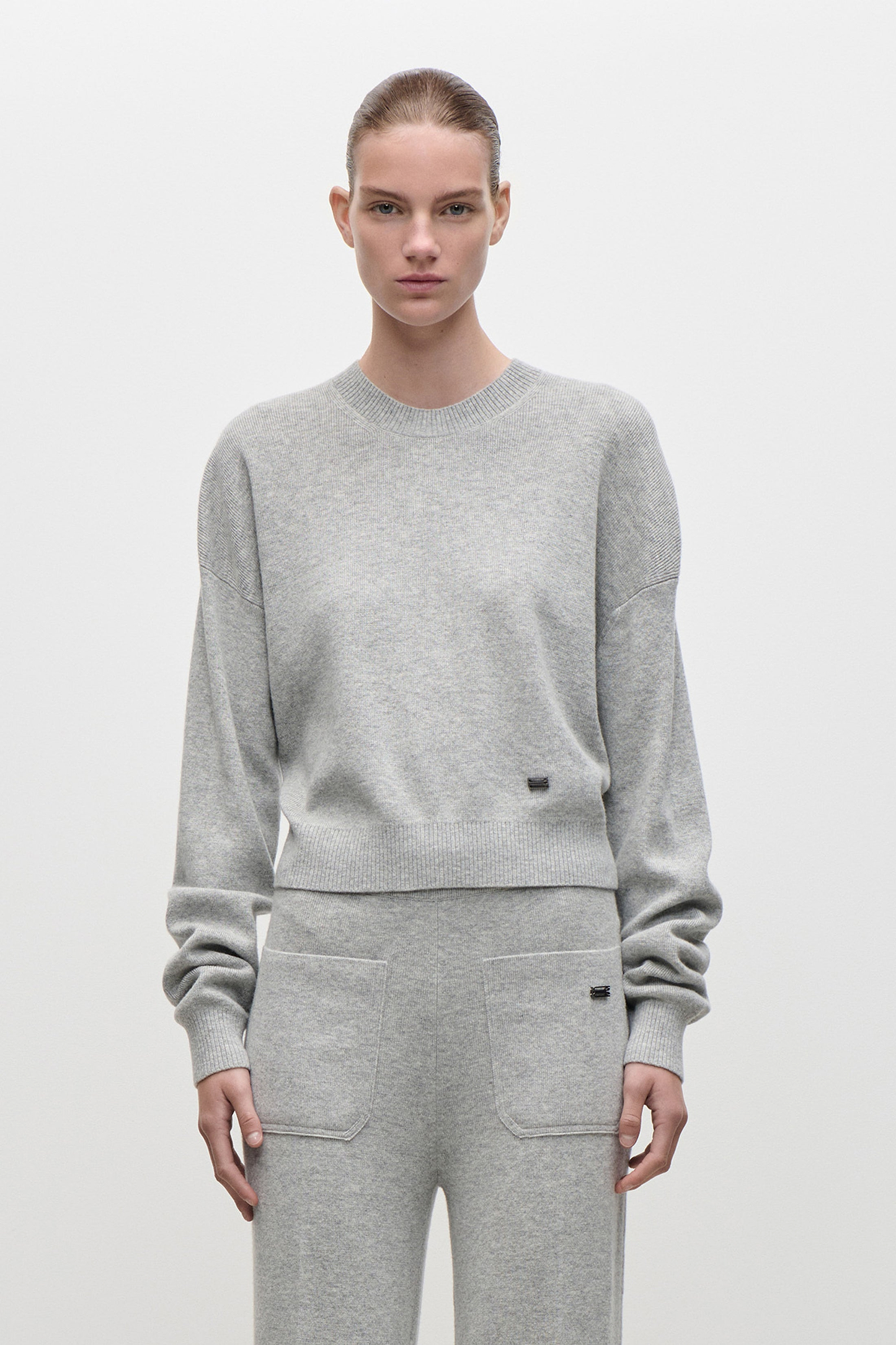 Luna Jumper In Light Grey