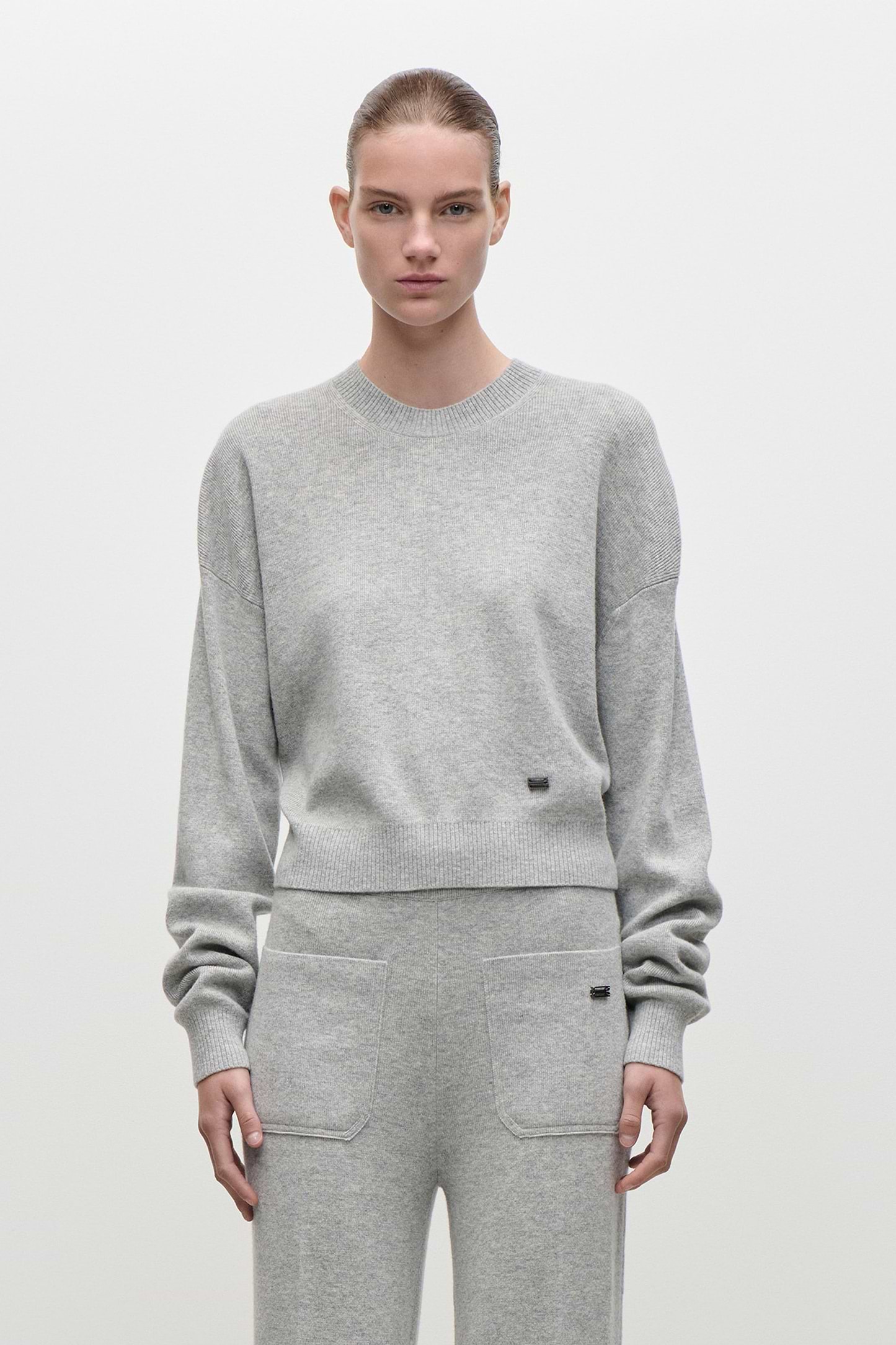 Luna Jumper In Light Grey