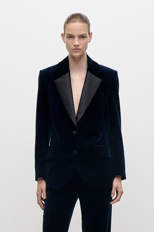 Camilla Jacket In Dark Navy
