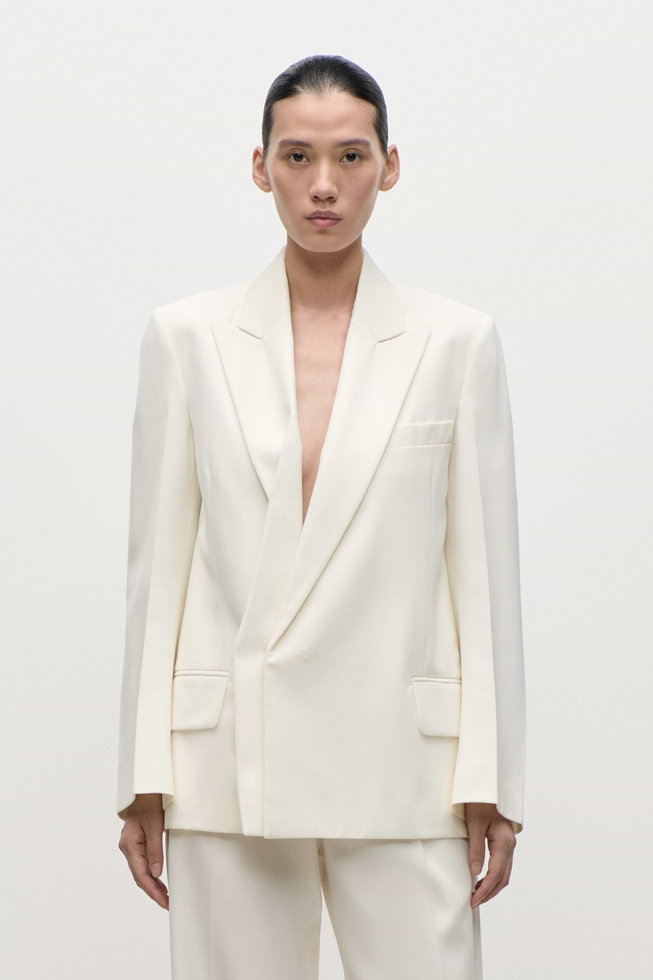 Olie Jacket In Ivory