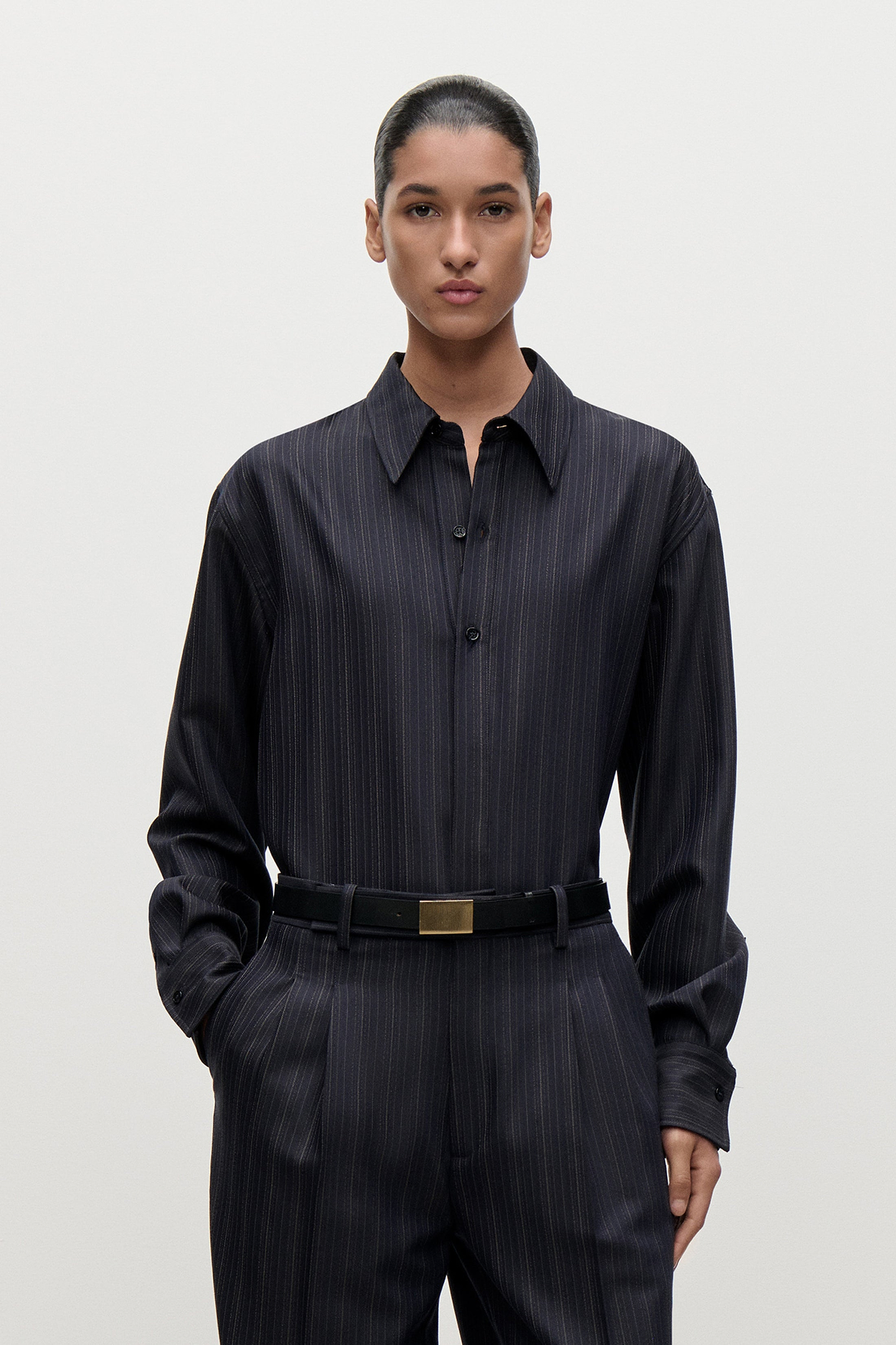 Classic Shirt In Navy