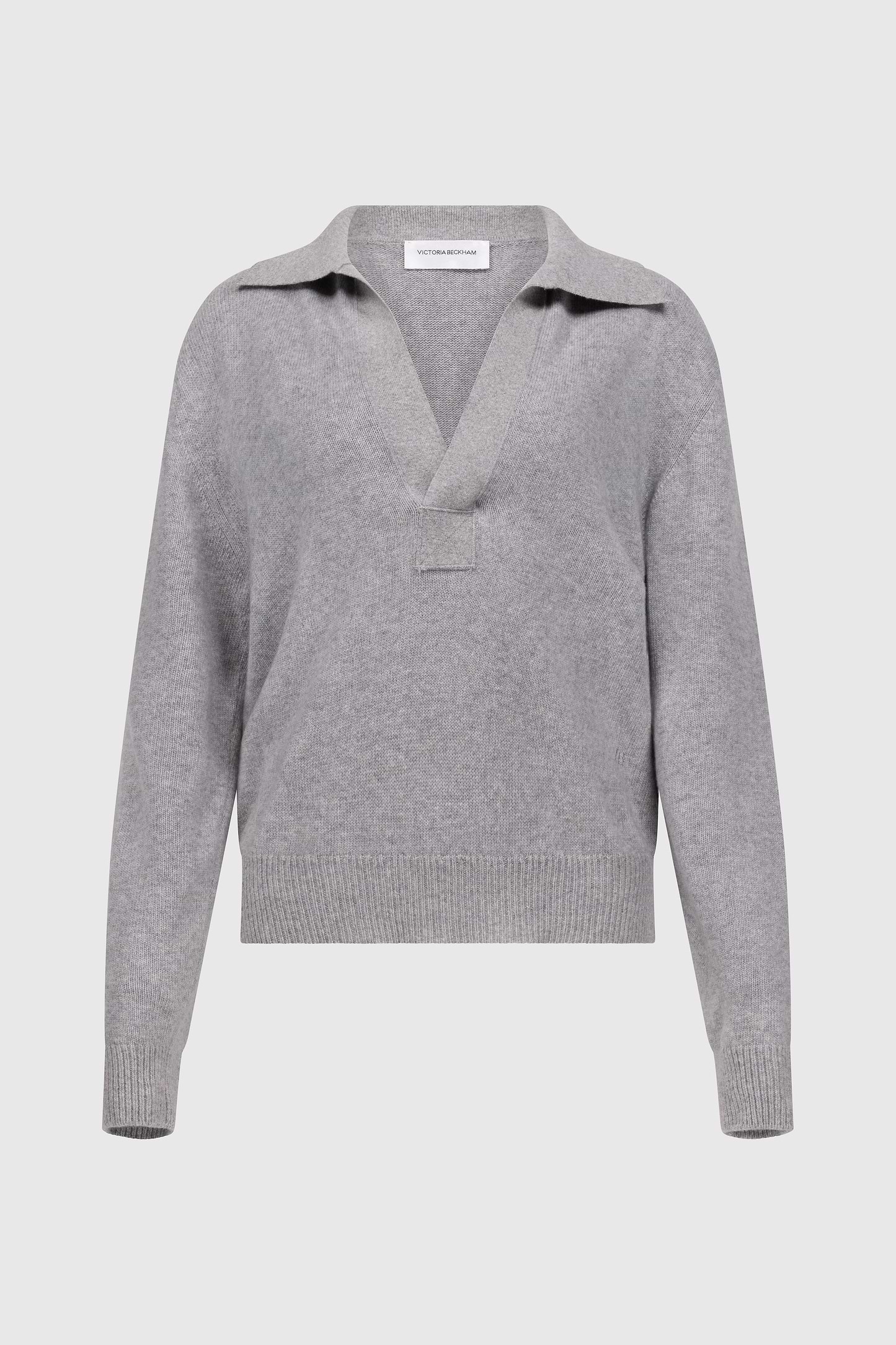 Genevieve Jumper In Mid Grey Marl