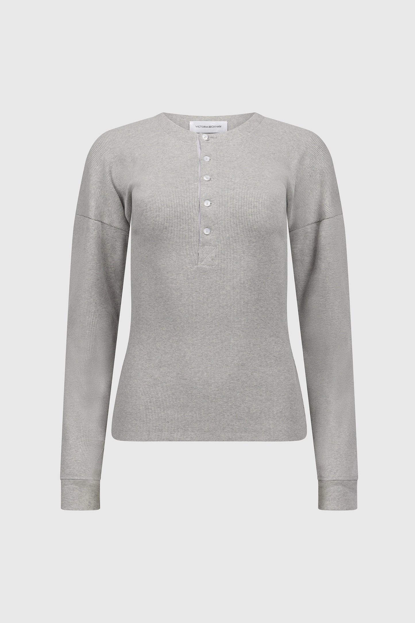 Hazel Top In Grey Marl