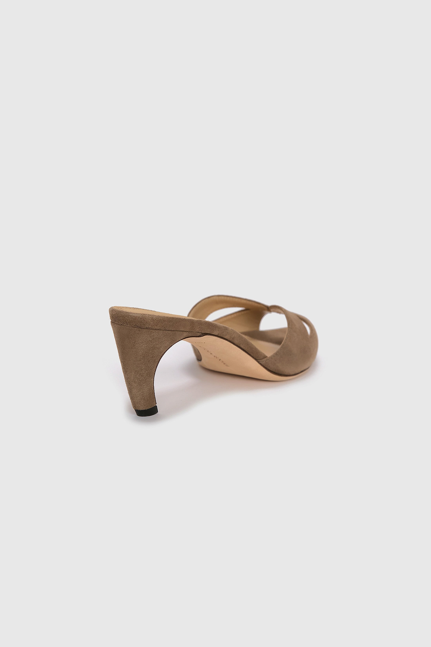 Harlow Mask Mule 55 Brown Suede