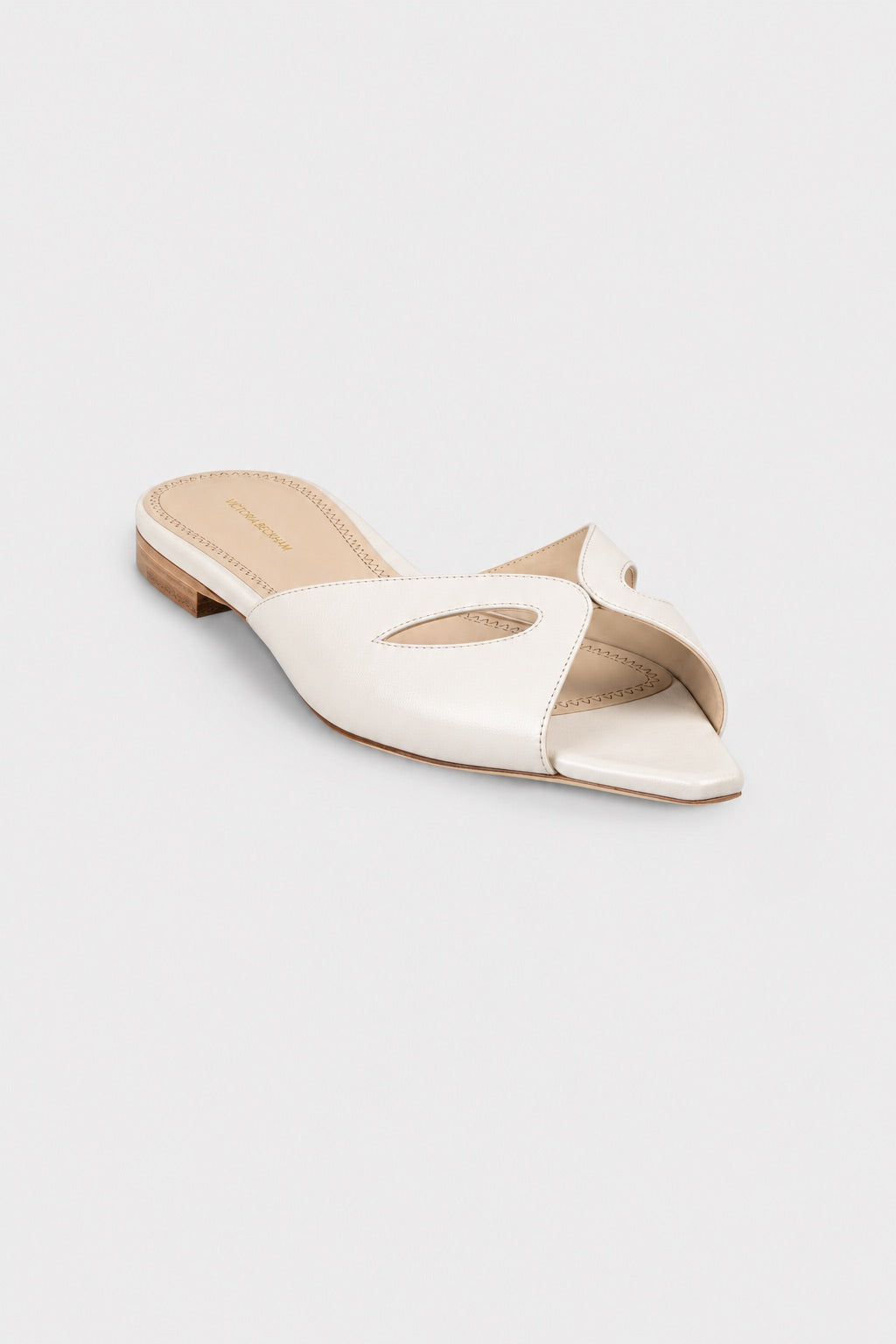 Harlow Mask Flat Sandal Ceramic Nappa Leather