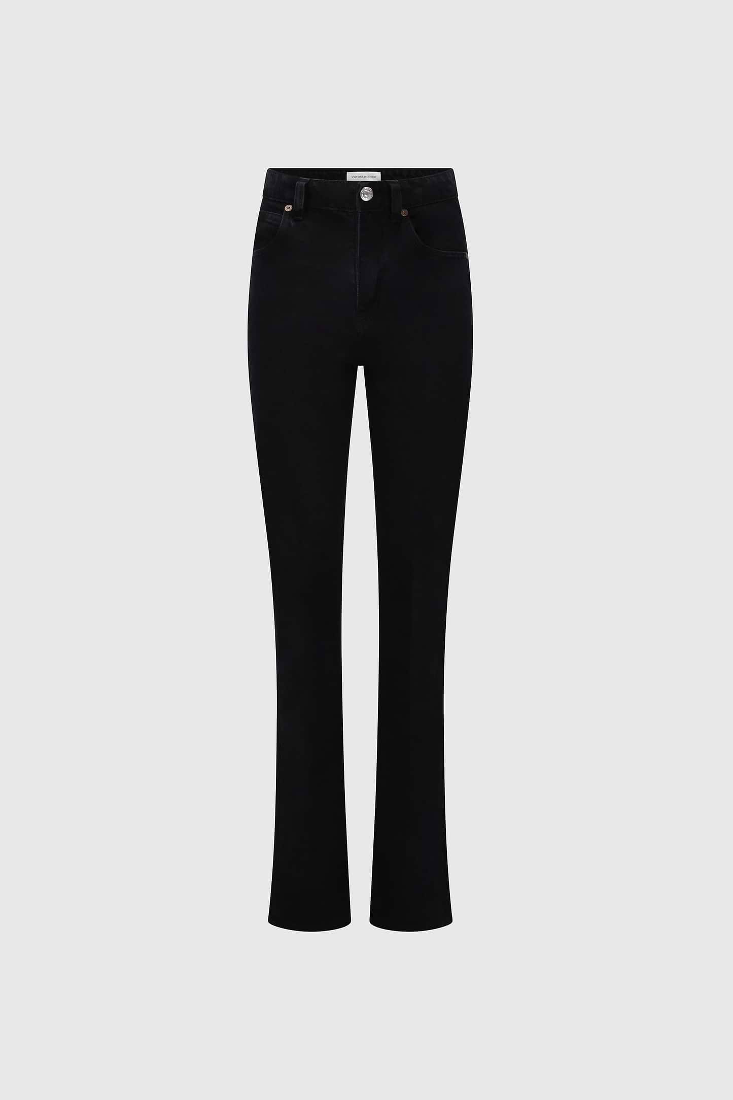 Julia Stretch Jean In Washed Black