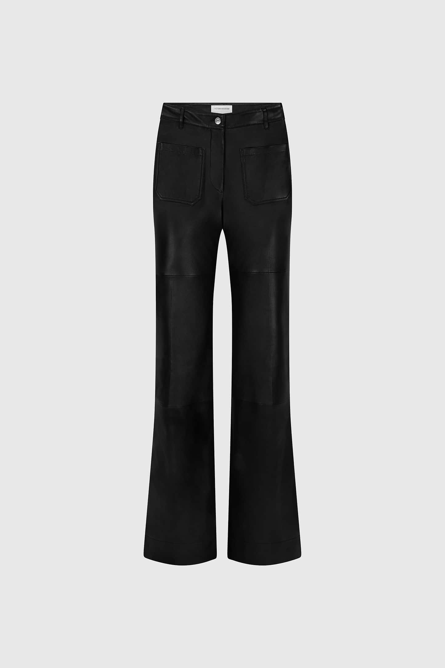 Leather Alina Trouser In Black