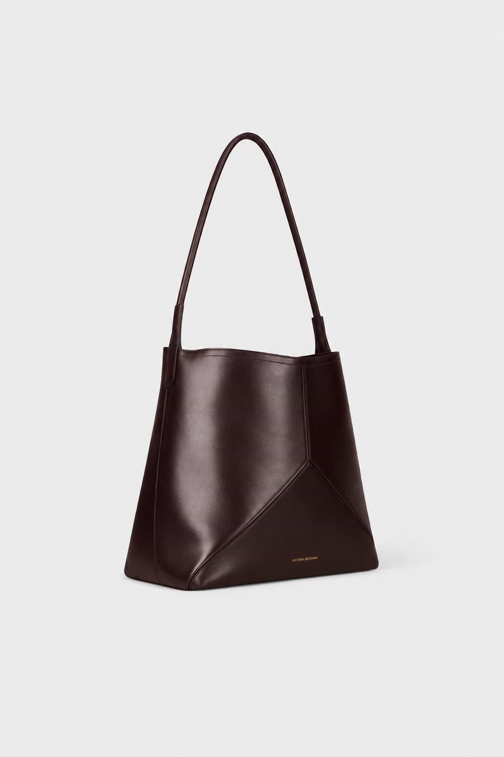 Victoria Hobo Coffee Soft Leather