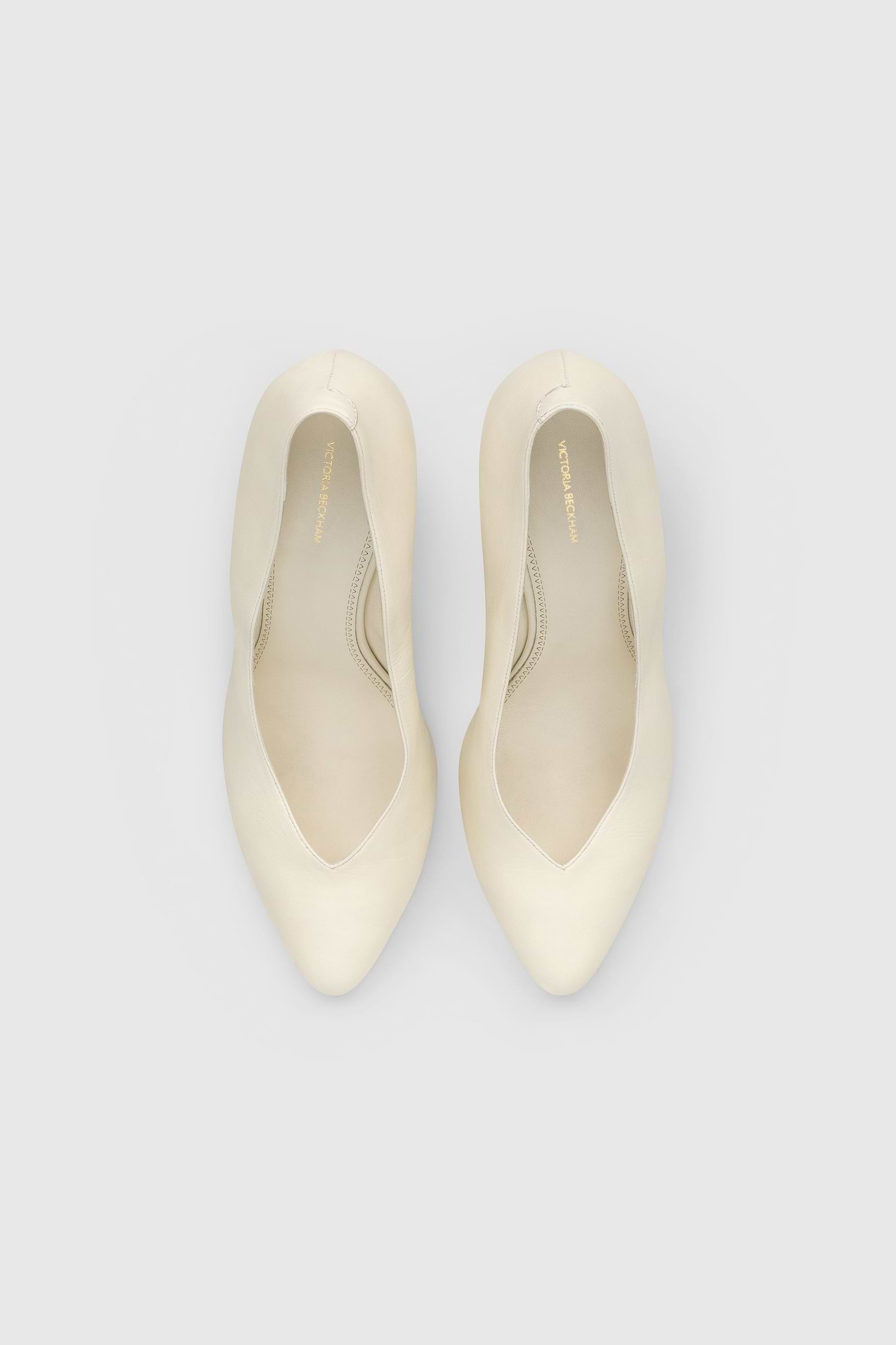 Maverick Pump 80 White Nappa Leather