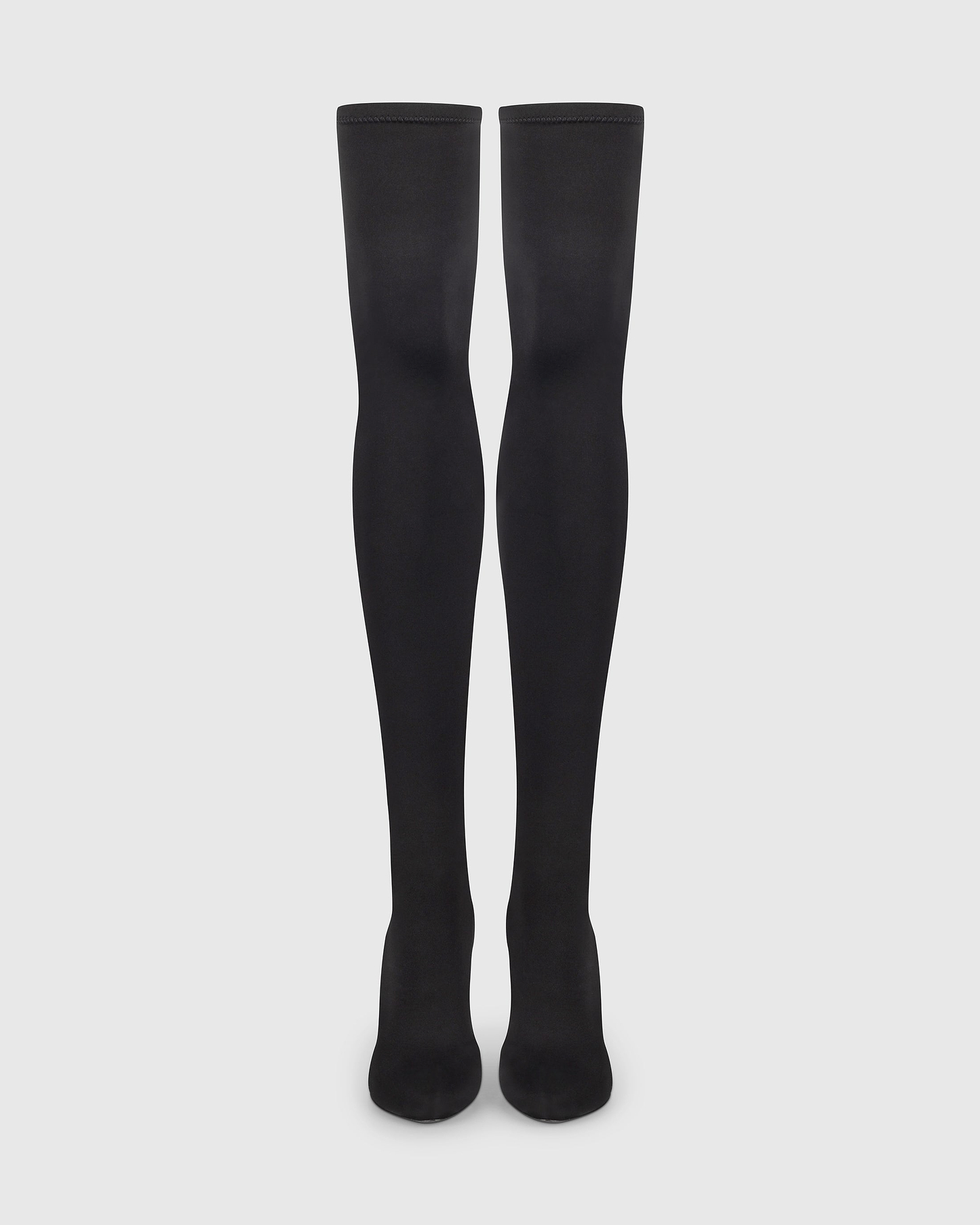 Harlow Thigh-High Boot 100 Black Jersey