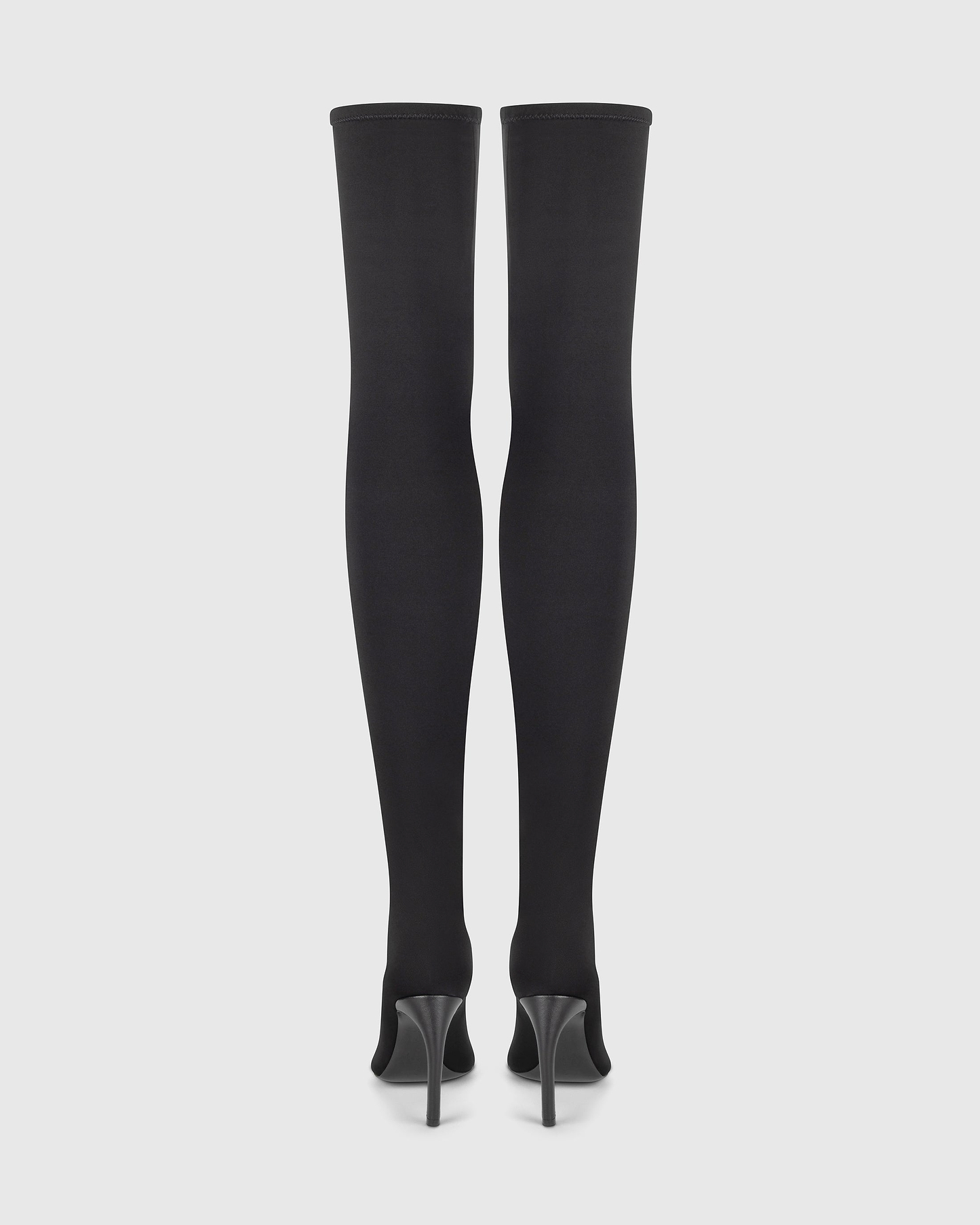 Harlow Thigh-High Boot 100 Black Jersey
