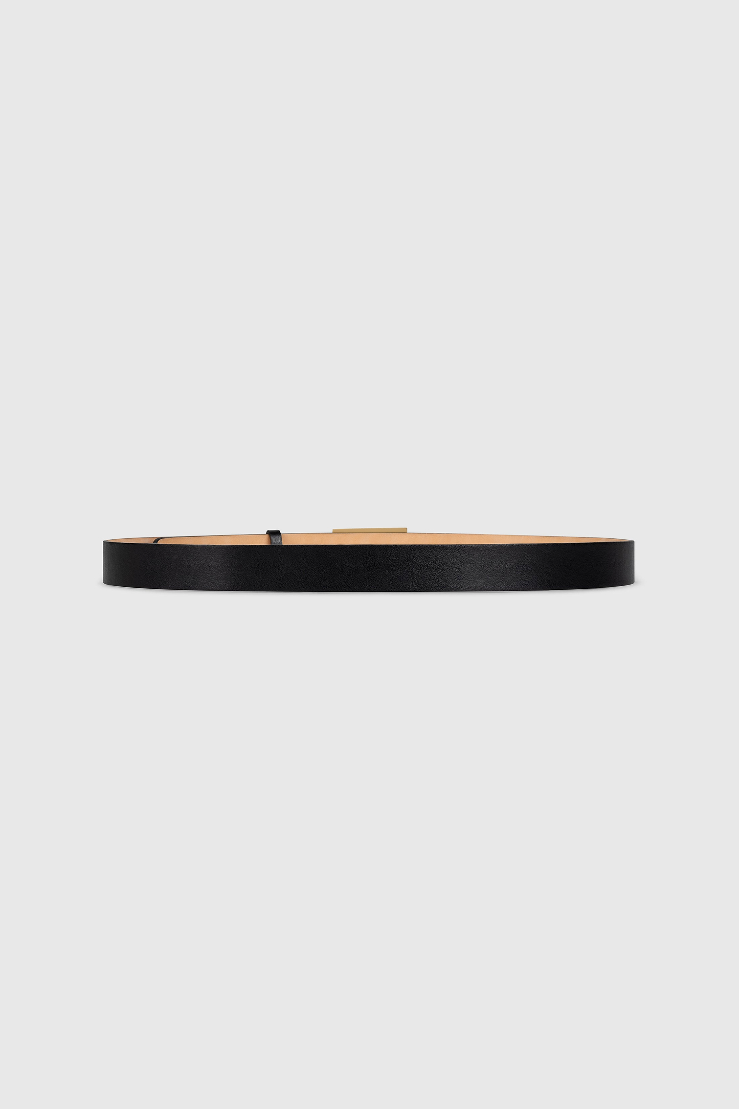 Portofino Guilloché Belt 25mm Black Shiny Leather