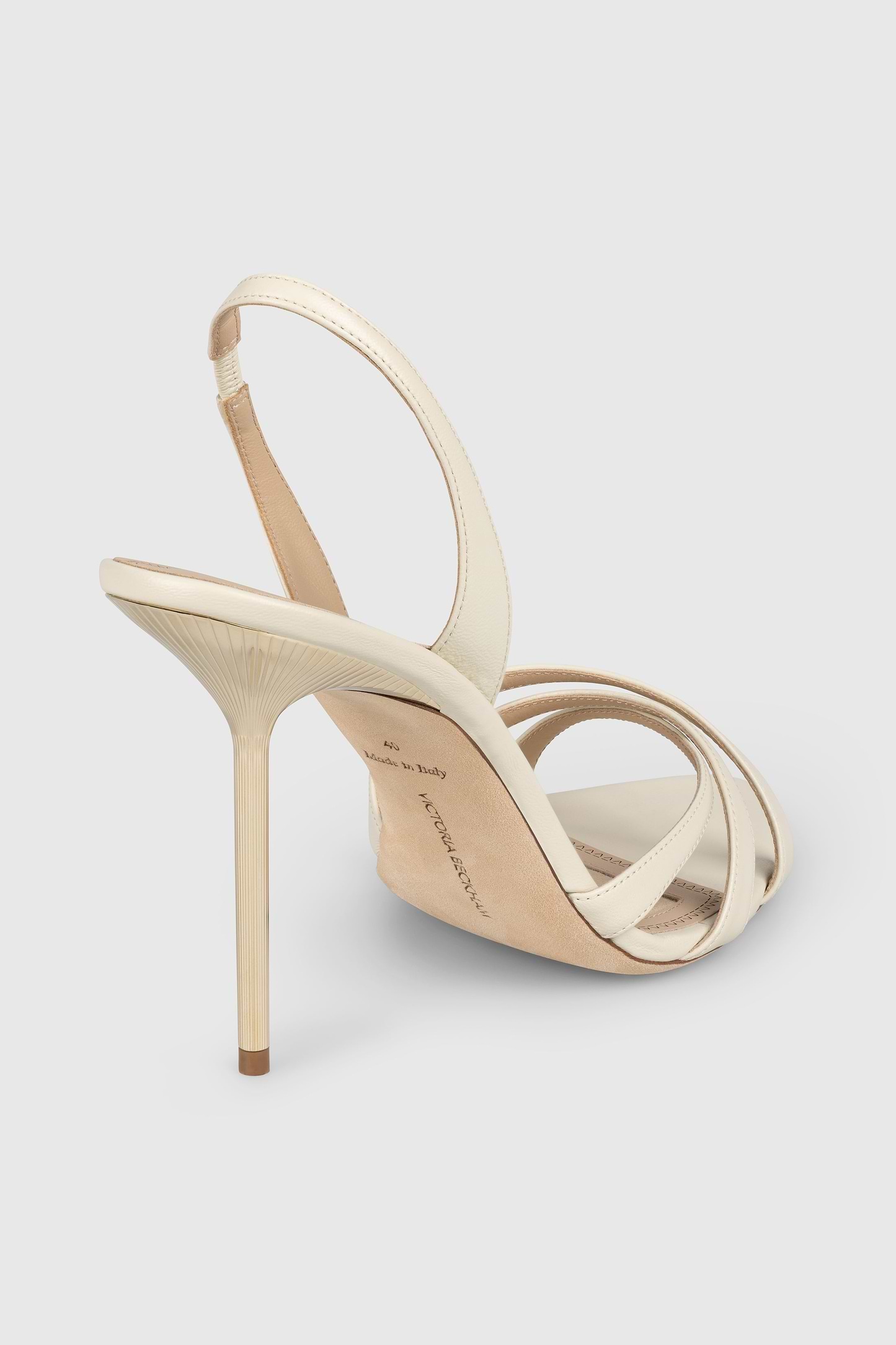 Portofino Strappy Sandal 100 Ceramic Nappa Leather