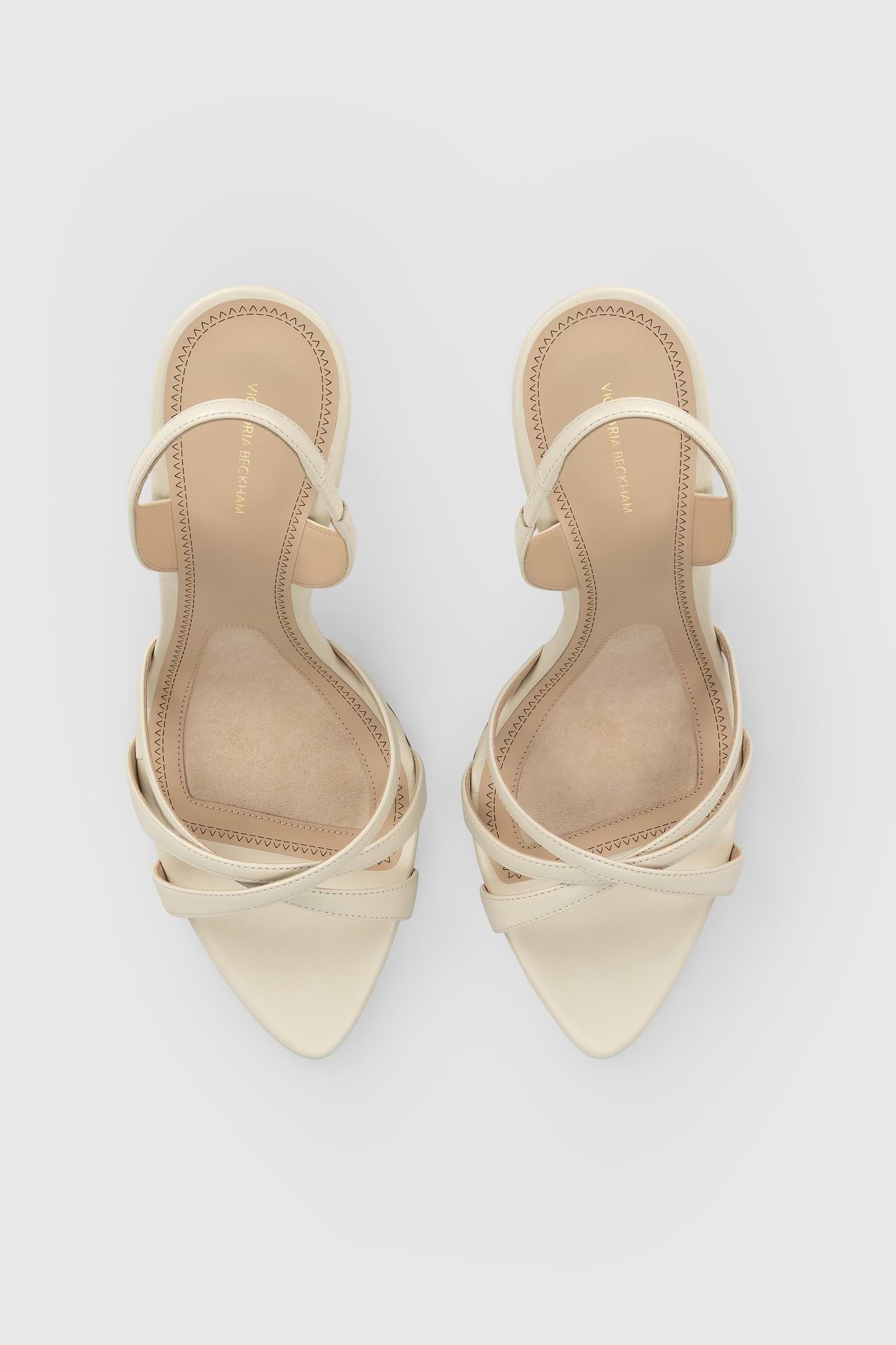 Portofino Strappy Sandal 100 Ceramic Nappa Leather
