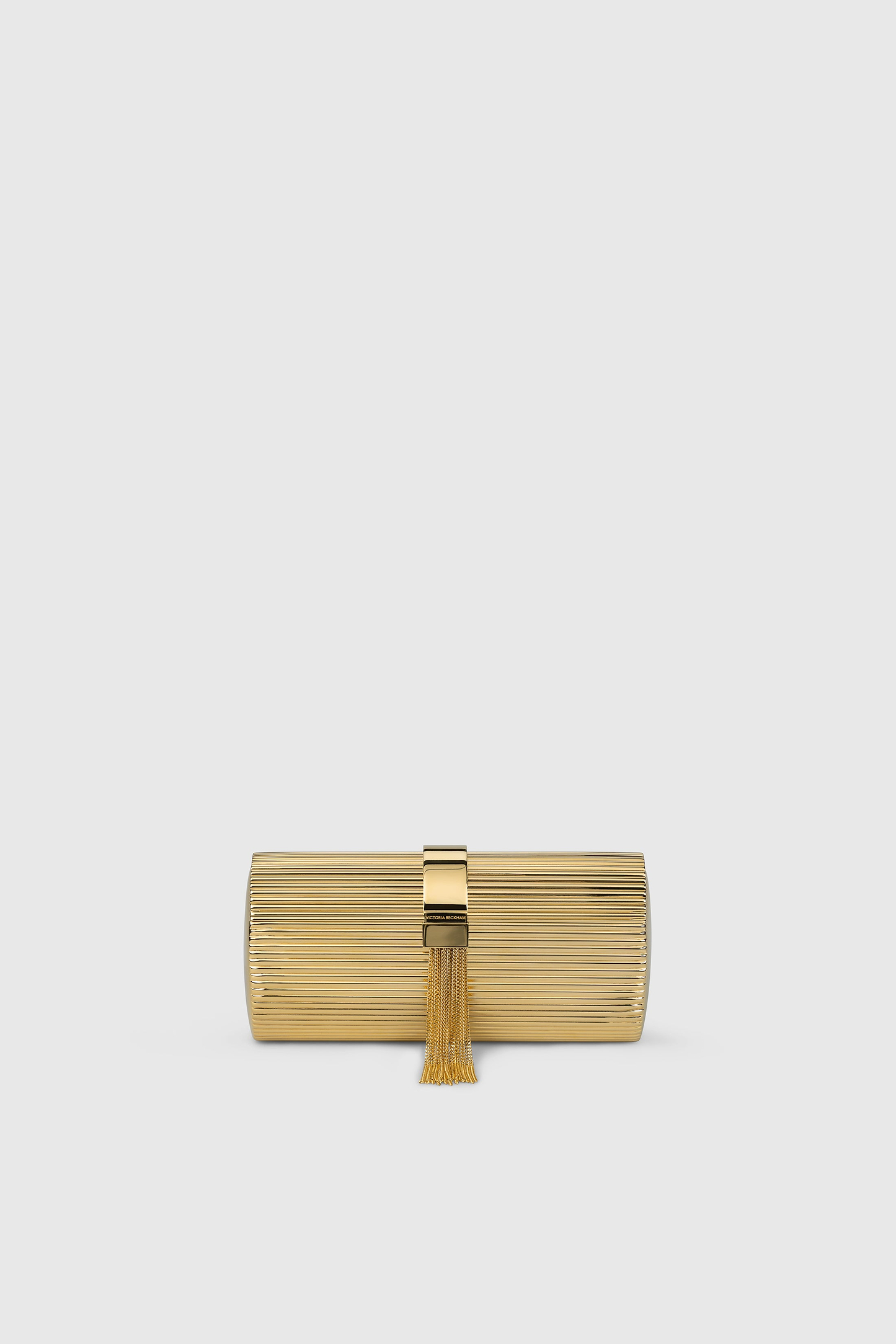 Portofino Tassel Gold Clutch