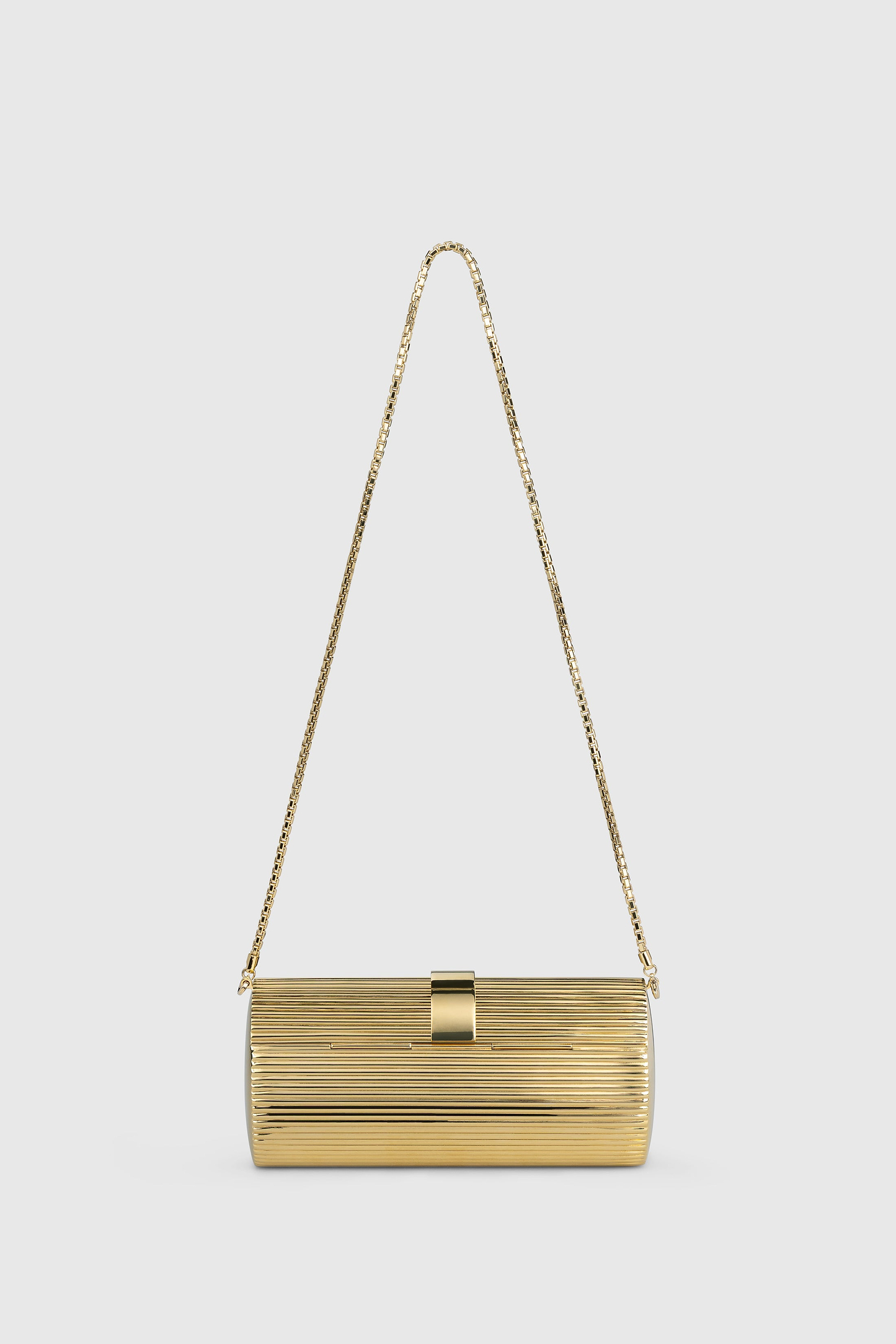 Portofino Tassel Gold Clutch